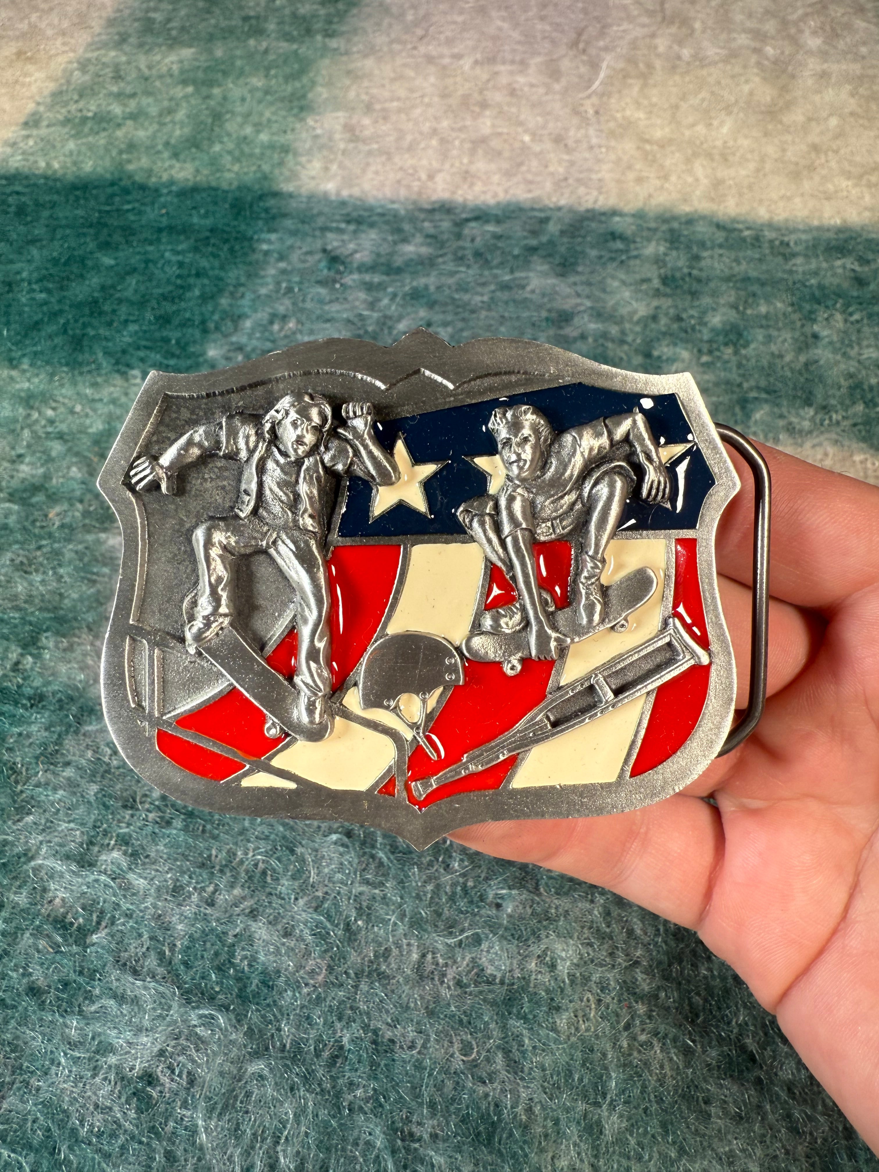 2005 Skateboarding Belt Buckle