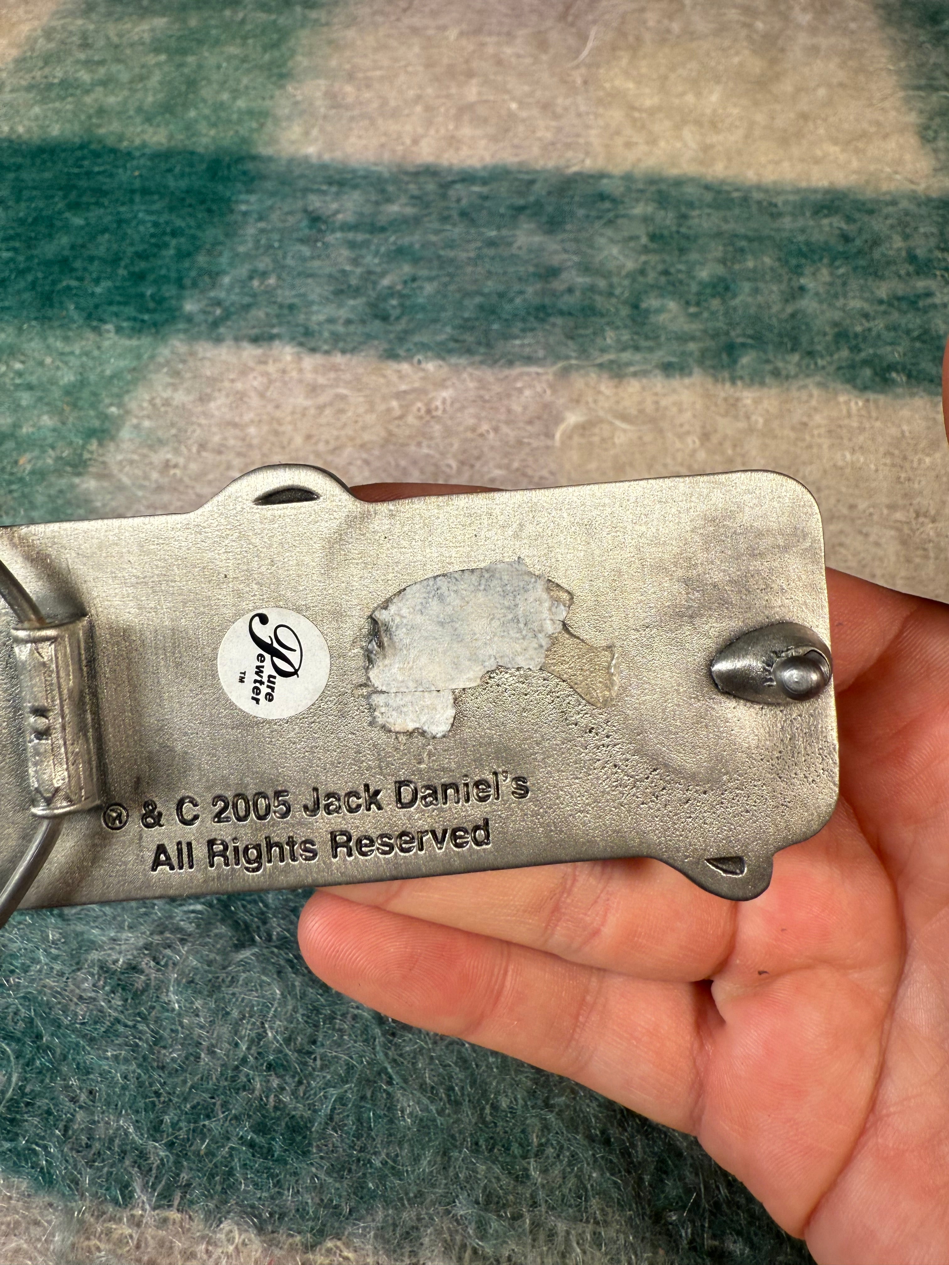 2005 Jack Daniel’s Cursive Belt Buckle