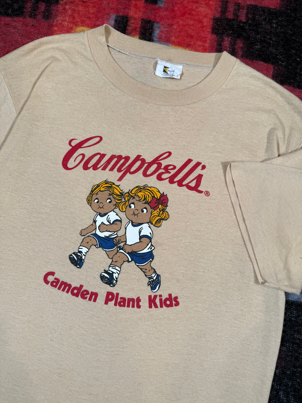 Vintage 80s Campbells Soup Kids T-Shirt (L)