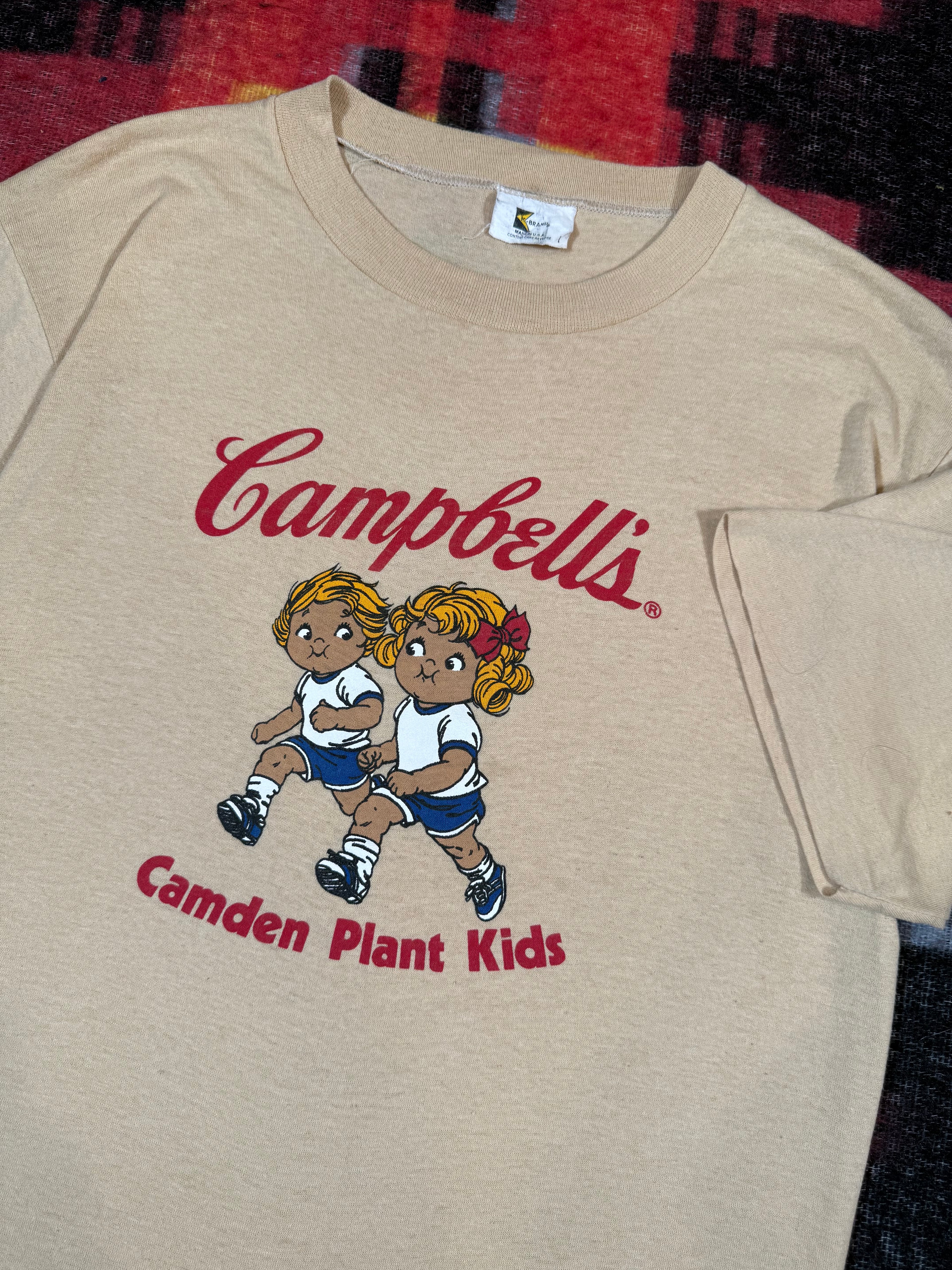 Vintage 80s Campbells Soup Kids T-Shirt (L)