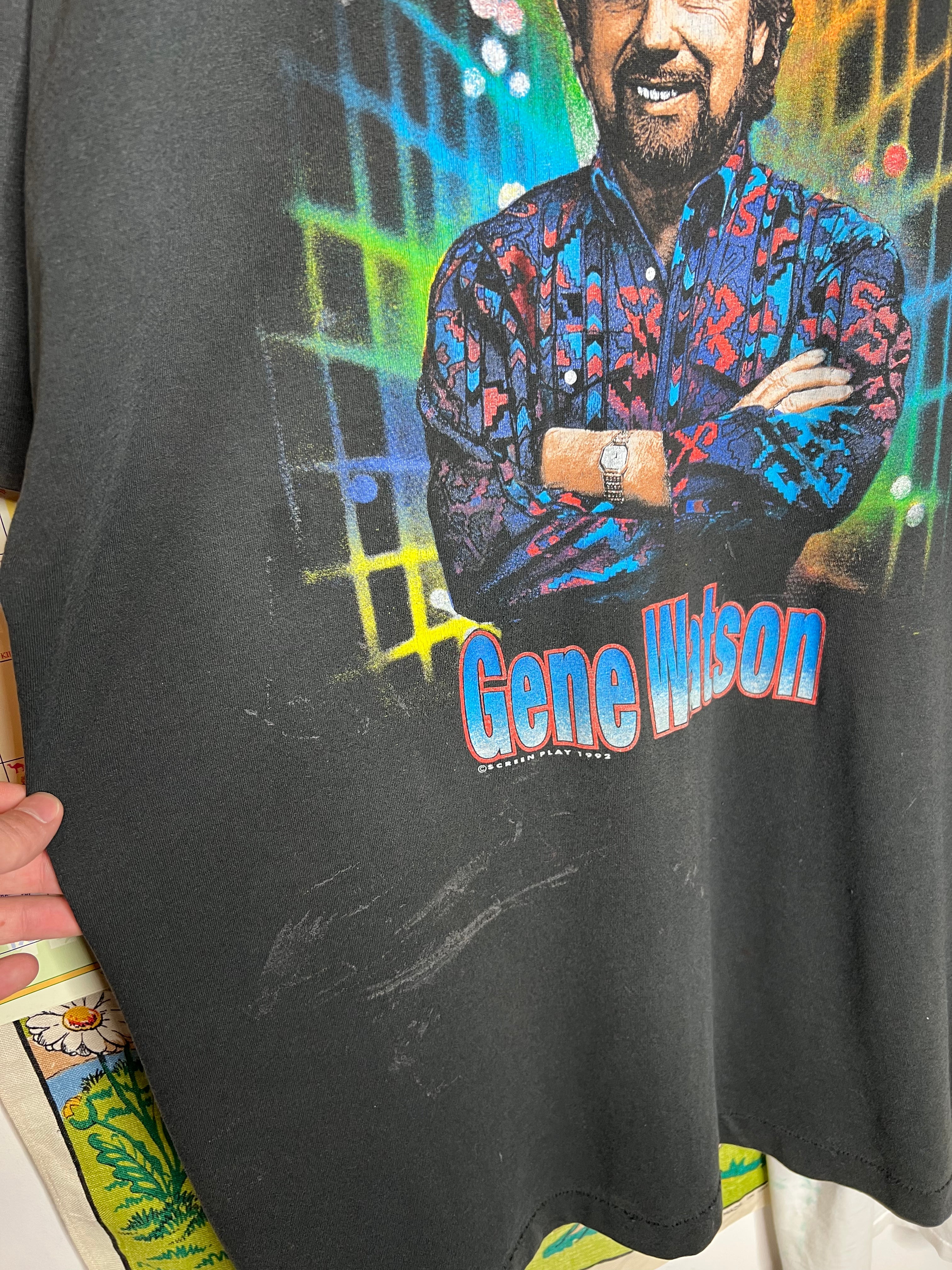 Vintage 1992 Gene Watson Concert Tee (2XL)