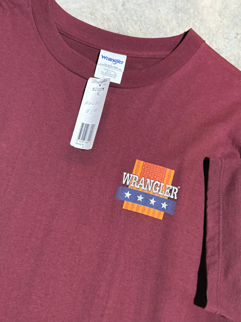 Vintage Wrangler Rodeo Cowboy T-Shirt (XL)