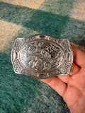 Vintage 2003 Western Pattern Belt Buckle