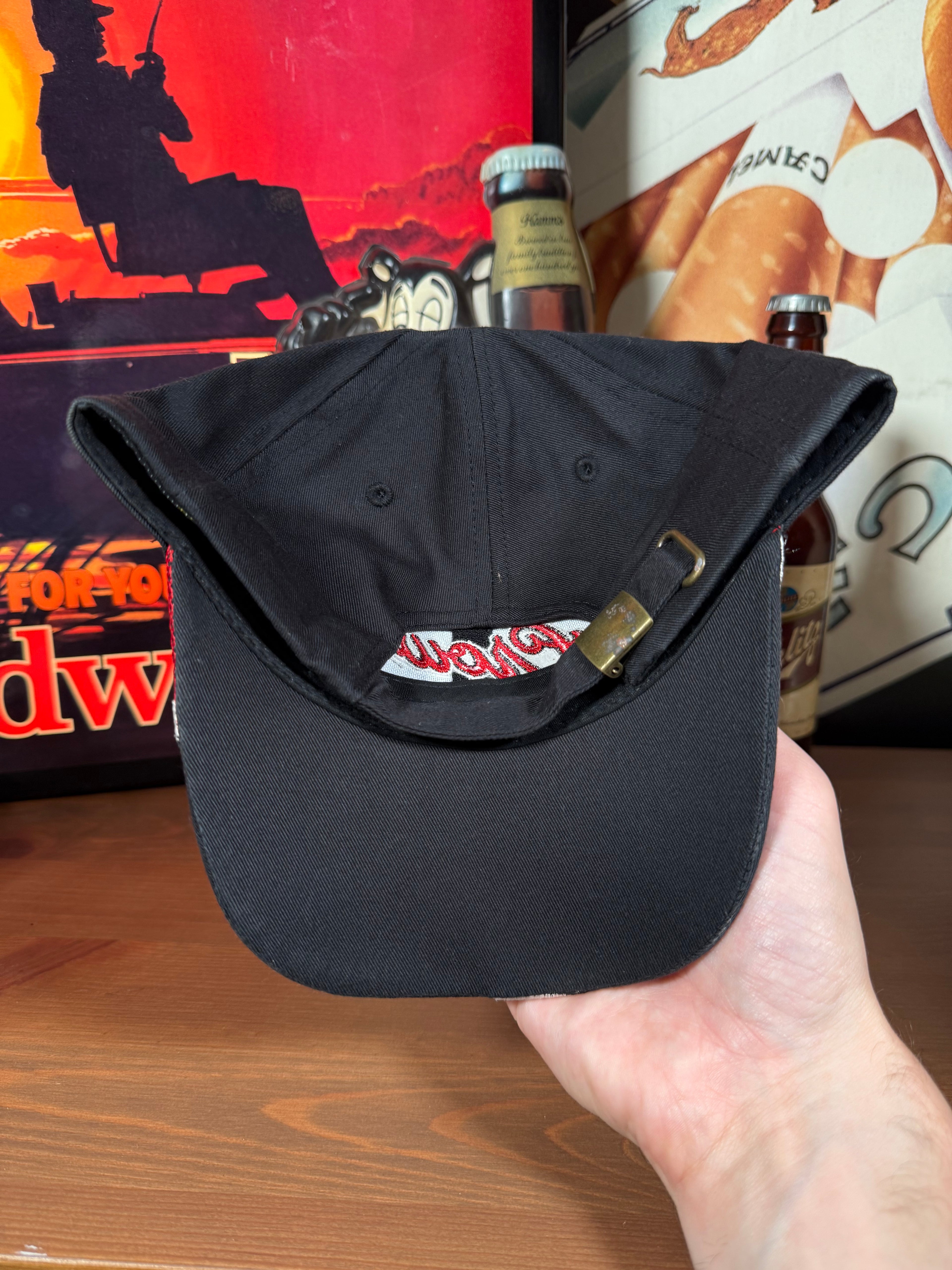 Vintage Y2K Textured Crows Seed Hat