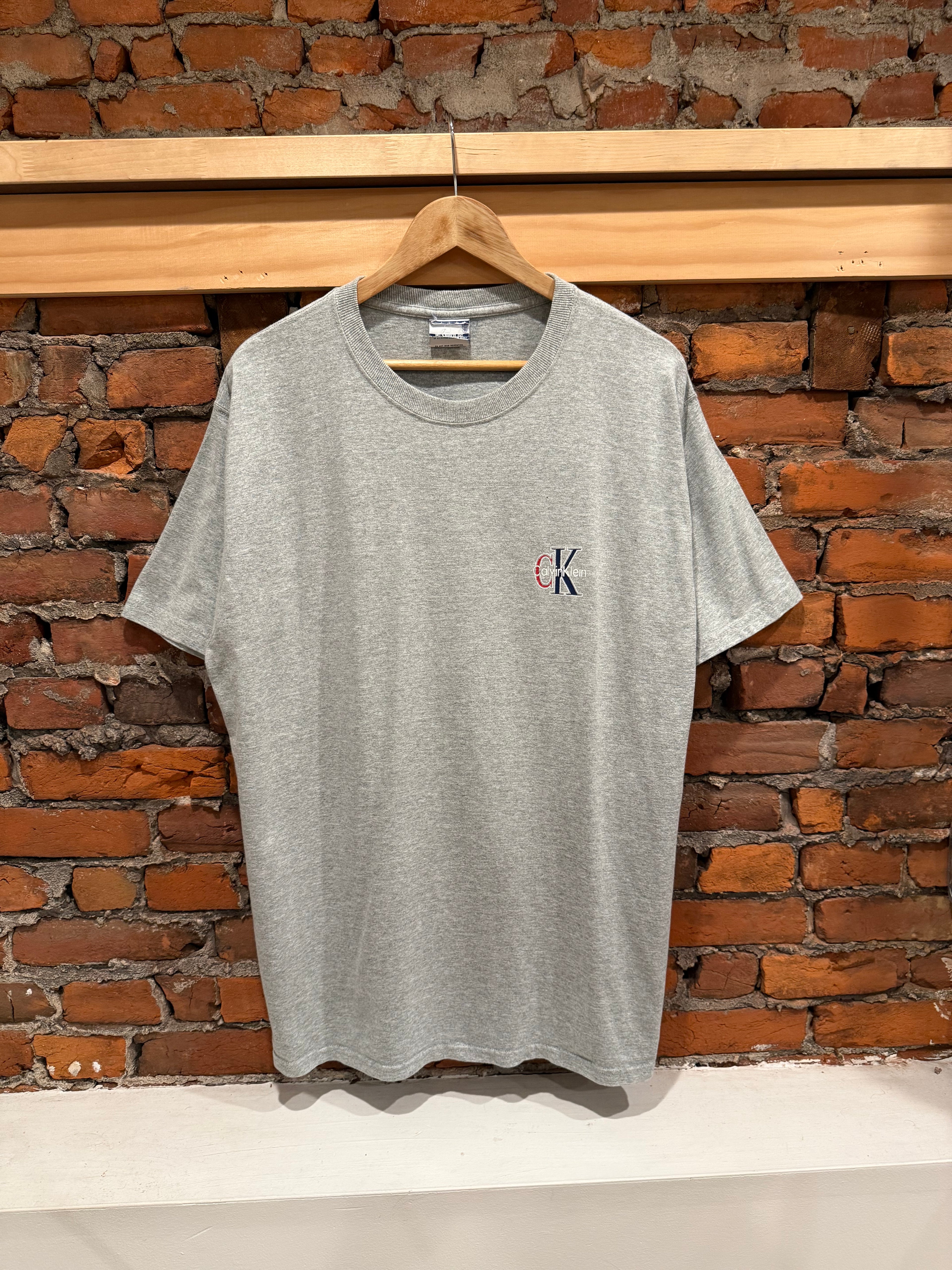Vintage Calvin Klein Logo T-Shirt (XL)