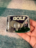 Vintage Golf Belt Buckle