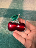 Vintage 2000s Cherry Belt Buckle