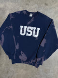 Vintage Utah State University Bleached Crewneck (M)