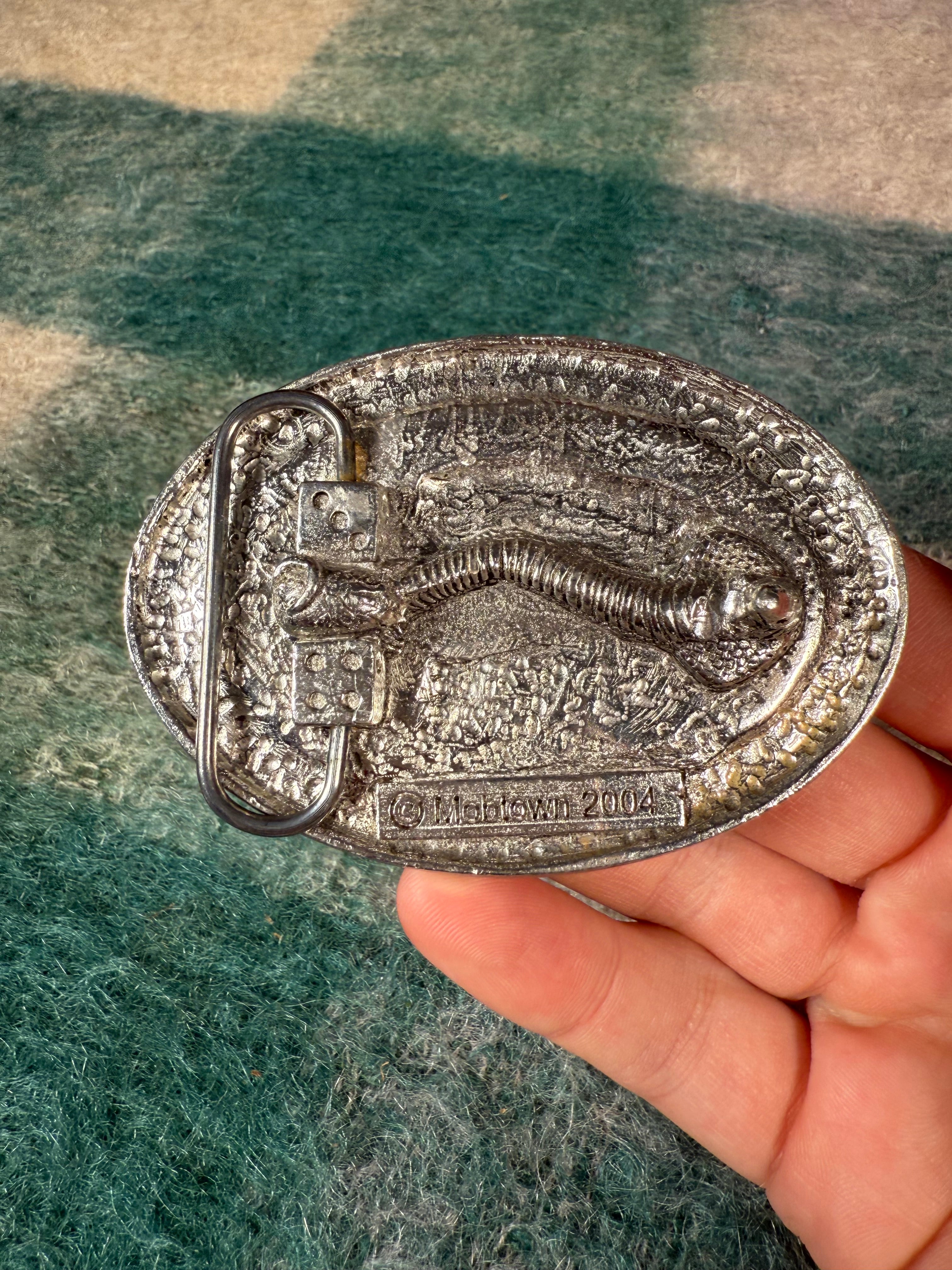 Vintage 2004 Cookie Puss Belt Buckle
