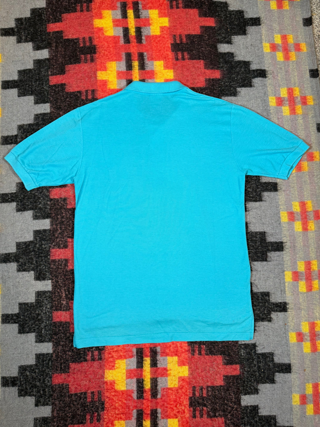 Vintage 80s Levi’s Teal Polo Shirt (L)