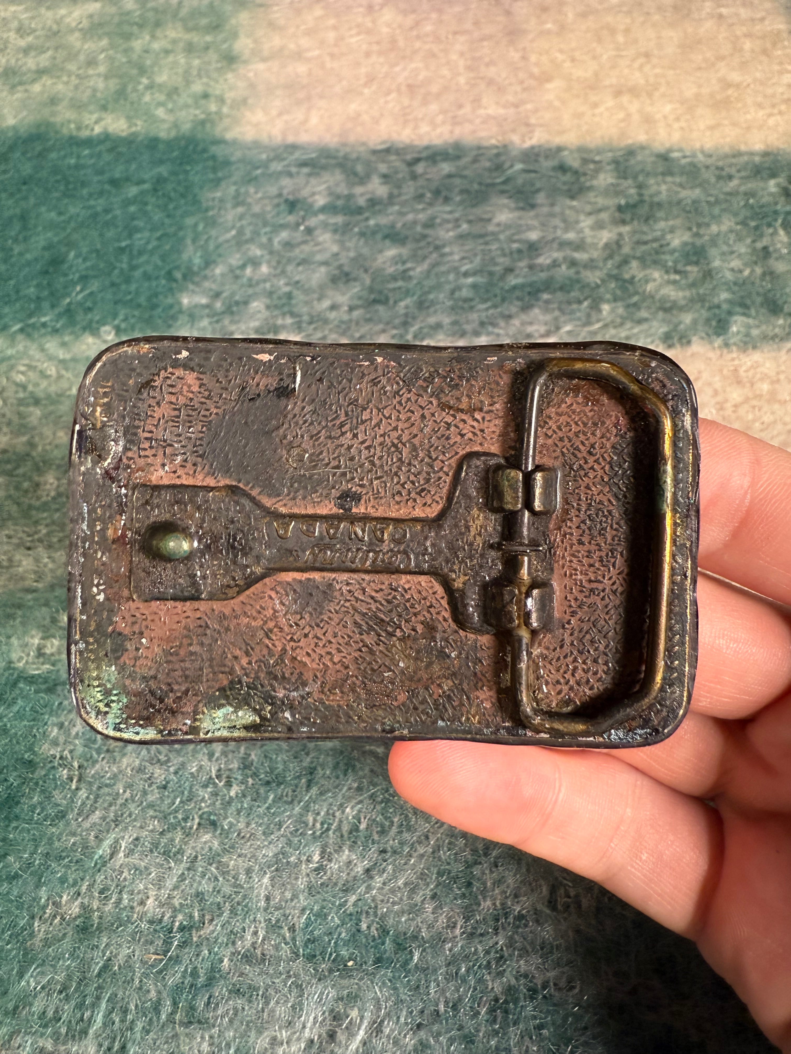 Vintage Fish Sparkly Belt Buckle