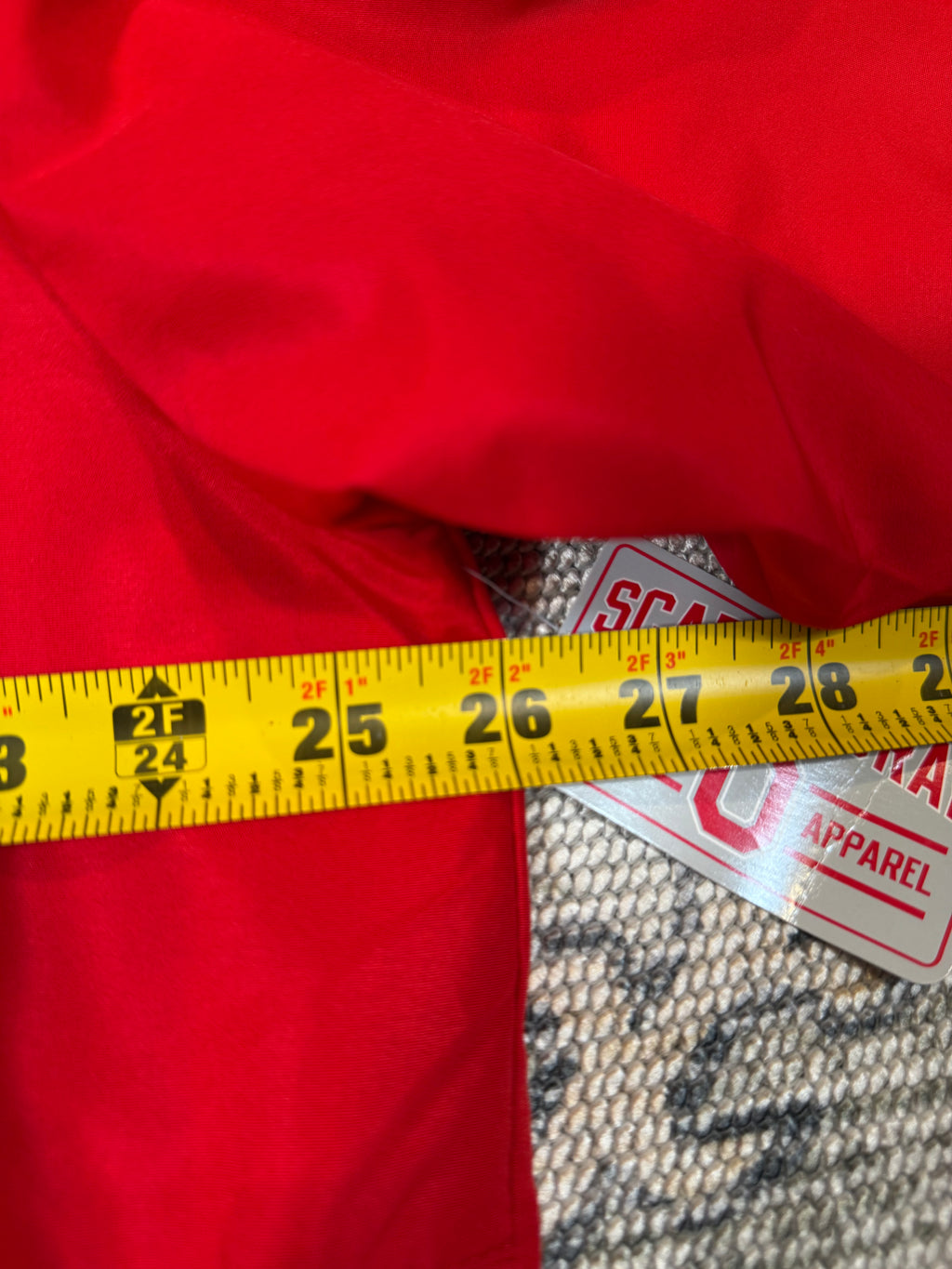 Ohio State Buckeyes Red Windbreaker (L)