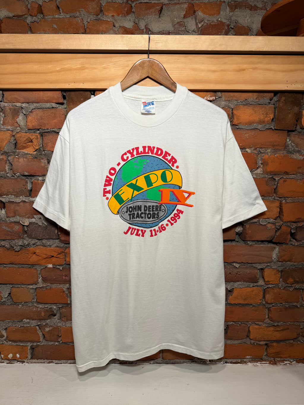 Vintage 1994 John Deere Expo T-Shirt (L)