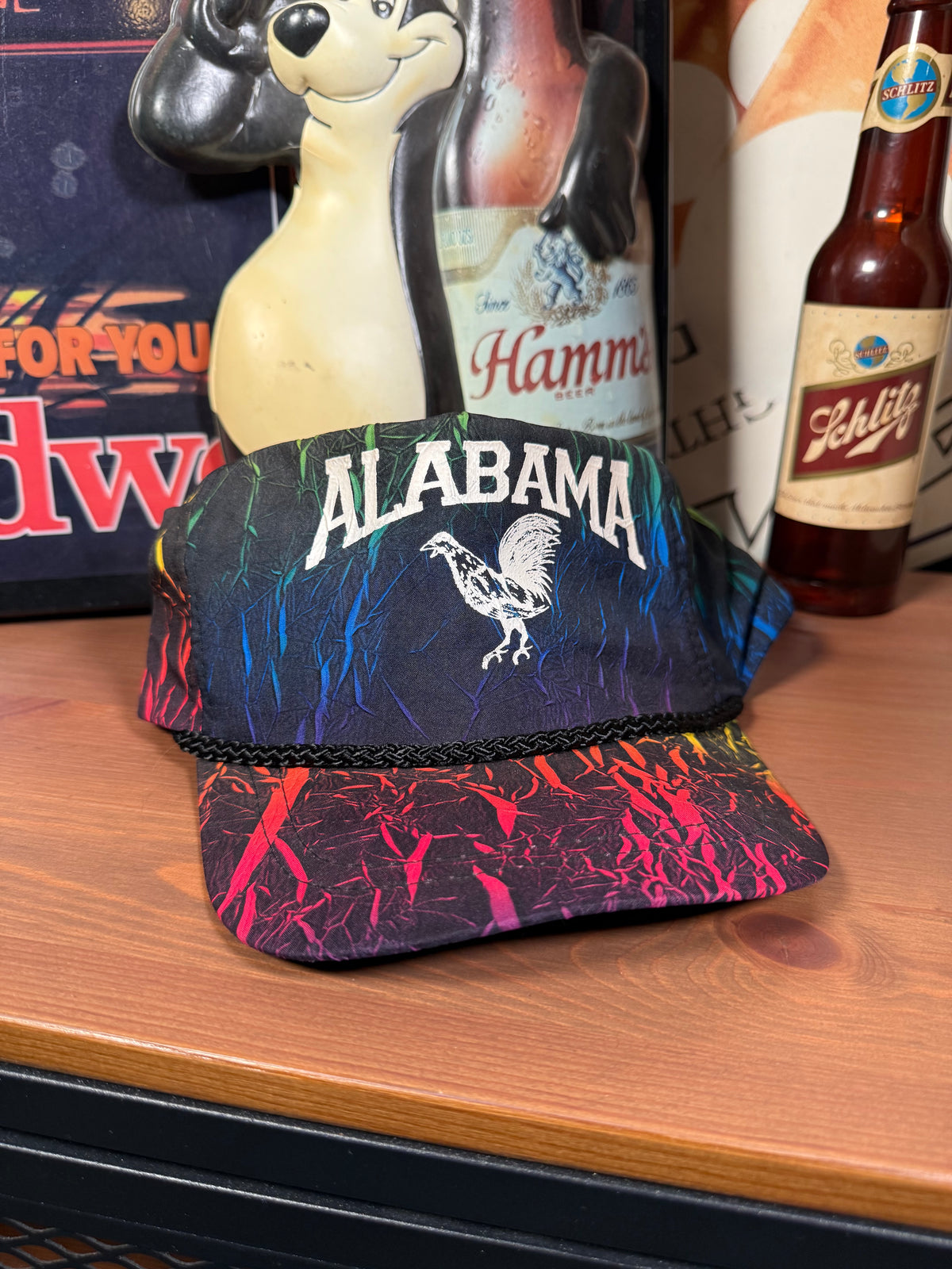 Vintage Alabama Multicolor Chicken Hat