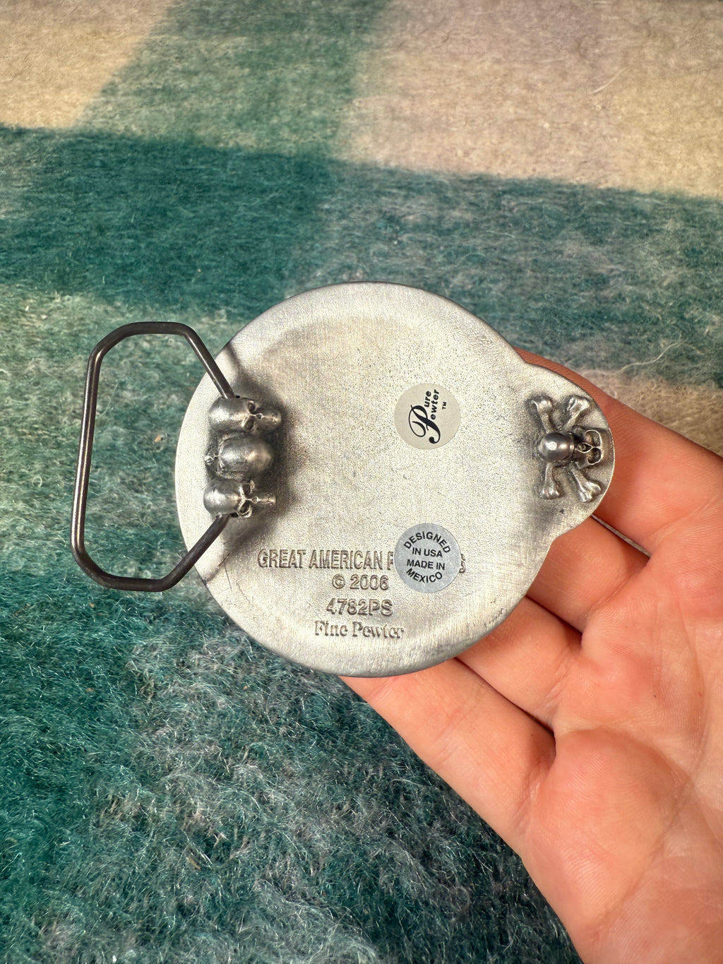 2006 F Bomb Reflective Belt Buckle
