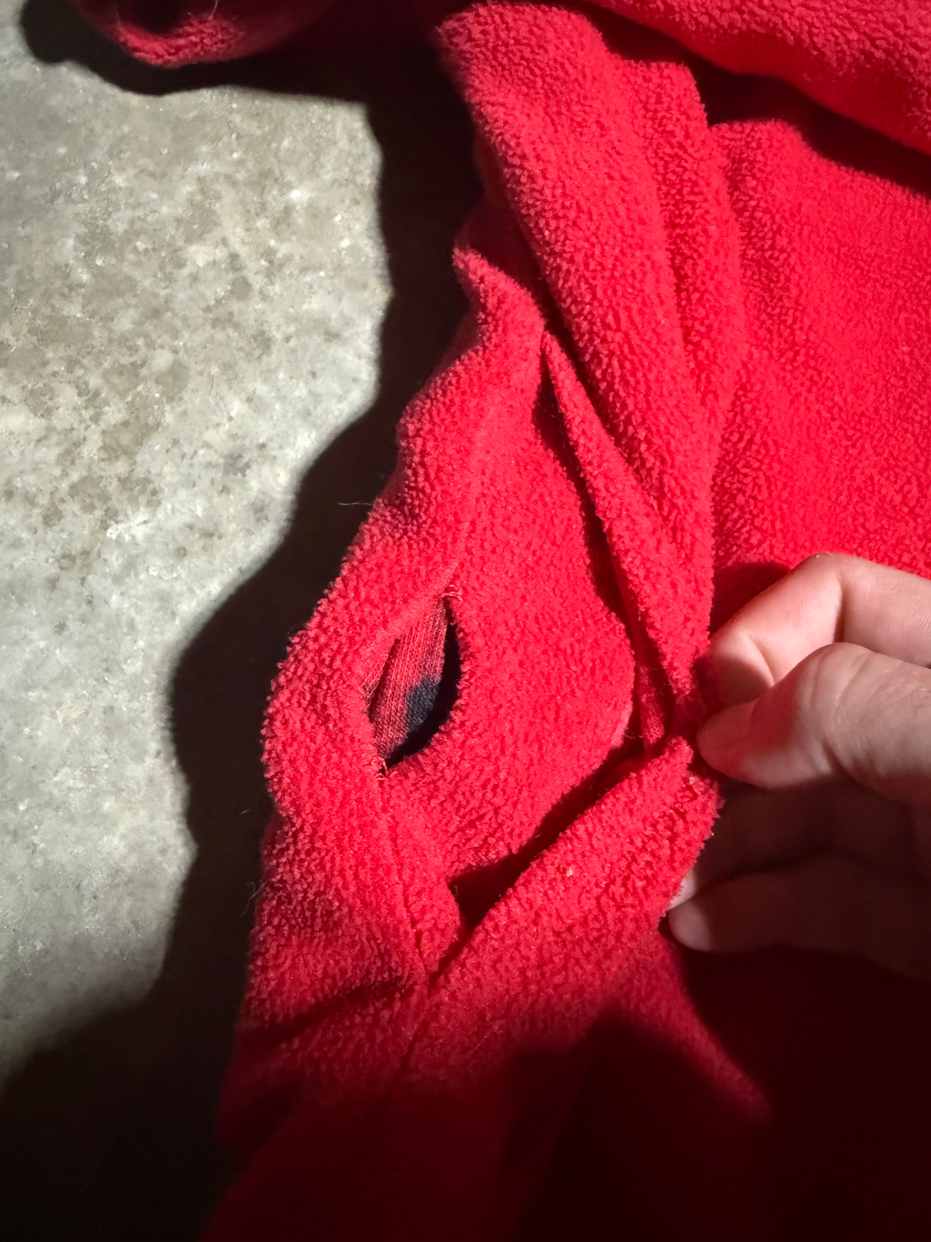 Vintage Reversible Marlboro Fleece Pullover (L)