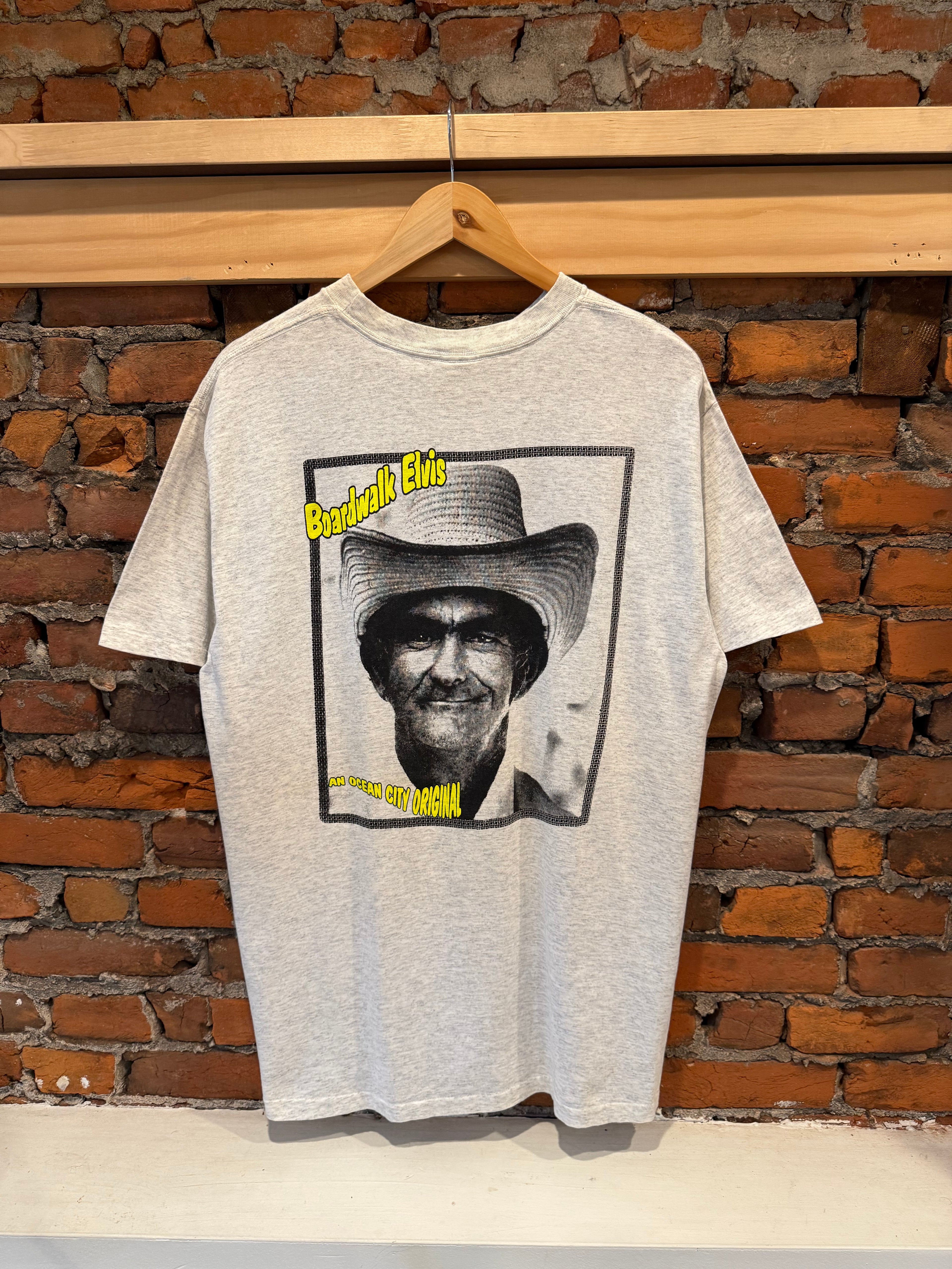 Vintage Boardwalk Elvis Ocean City Boardwalk Tour Shirt (L)