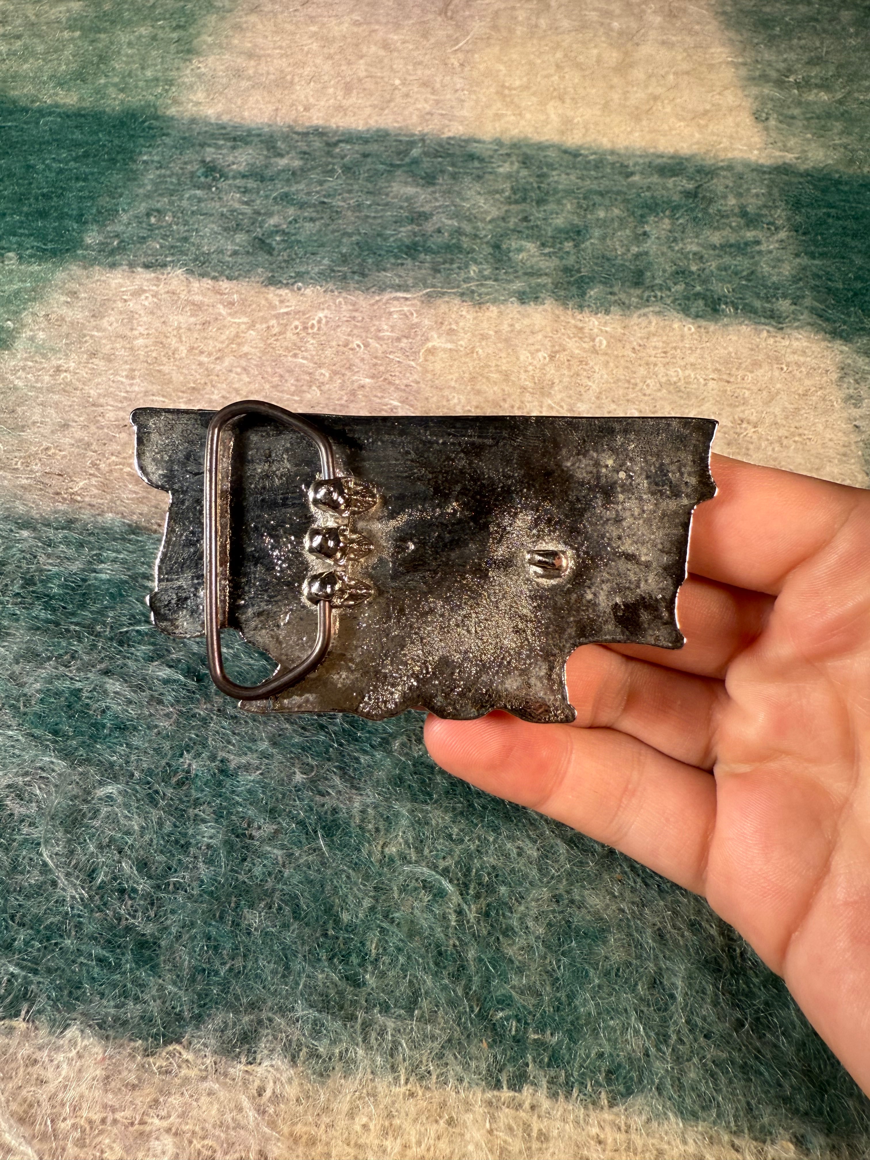 Vintage Early 2000s Fuck You You Fucking Fuck Belt Buckle