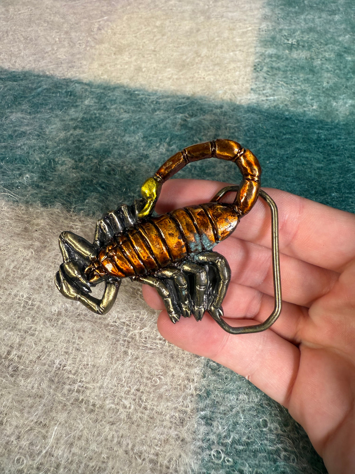 Vintage 3D Scorpion Belt Buckle