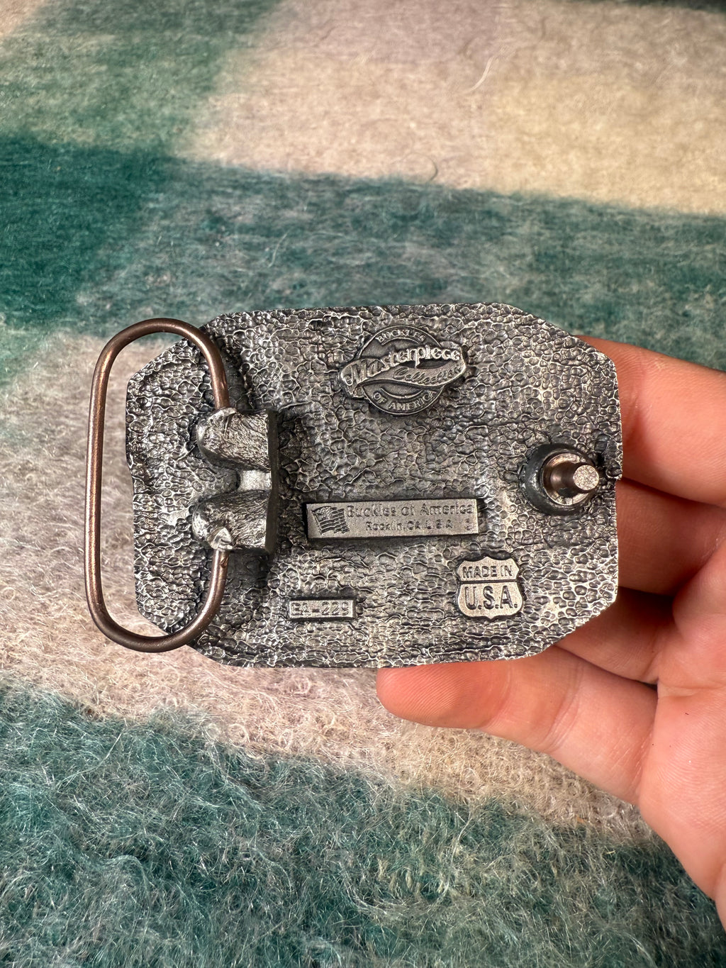Vintage Bowling Belt Buckle