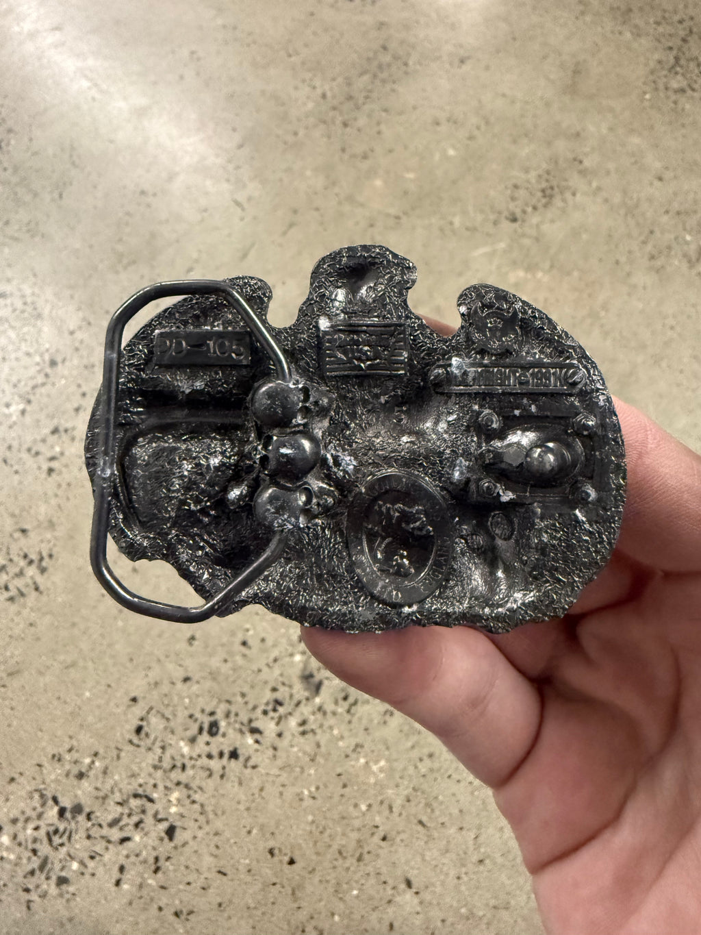 Vintage The Warrior Breed Belt Buckle