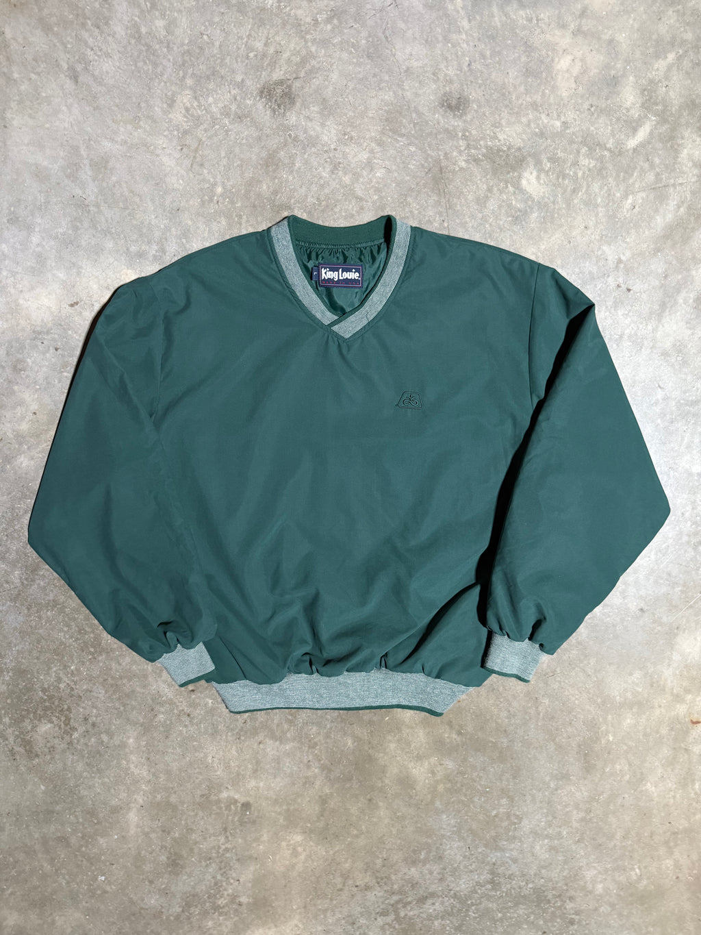 Vintage Pioneer Seeds Green Windbreaker (L)