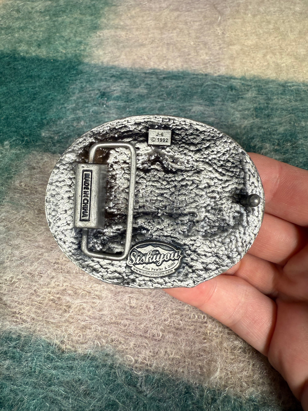 Vintage Free Masons Belt Buckle