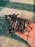 Vintage 3D Dragon Belt Buckle
