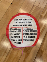 Load image into Gallery viewer, Vintage 50s Novelty Toilet Seat Cover
