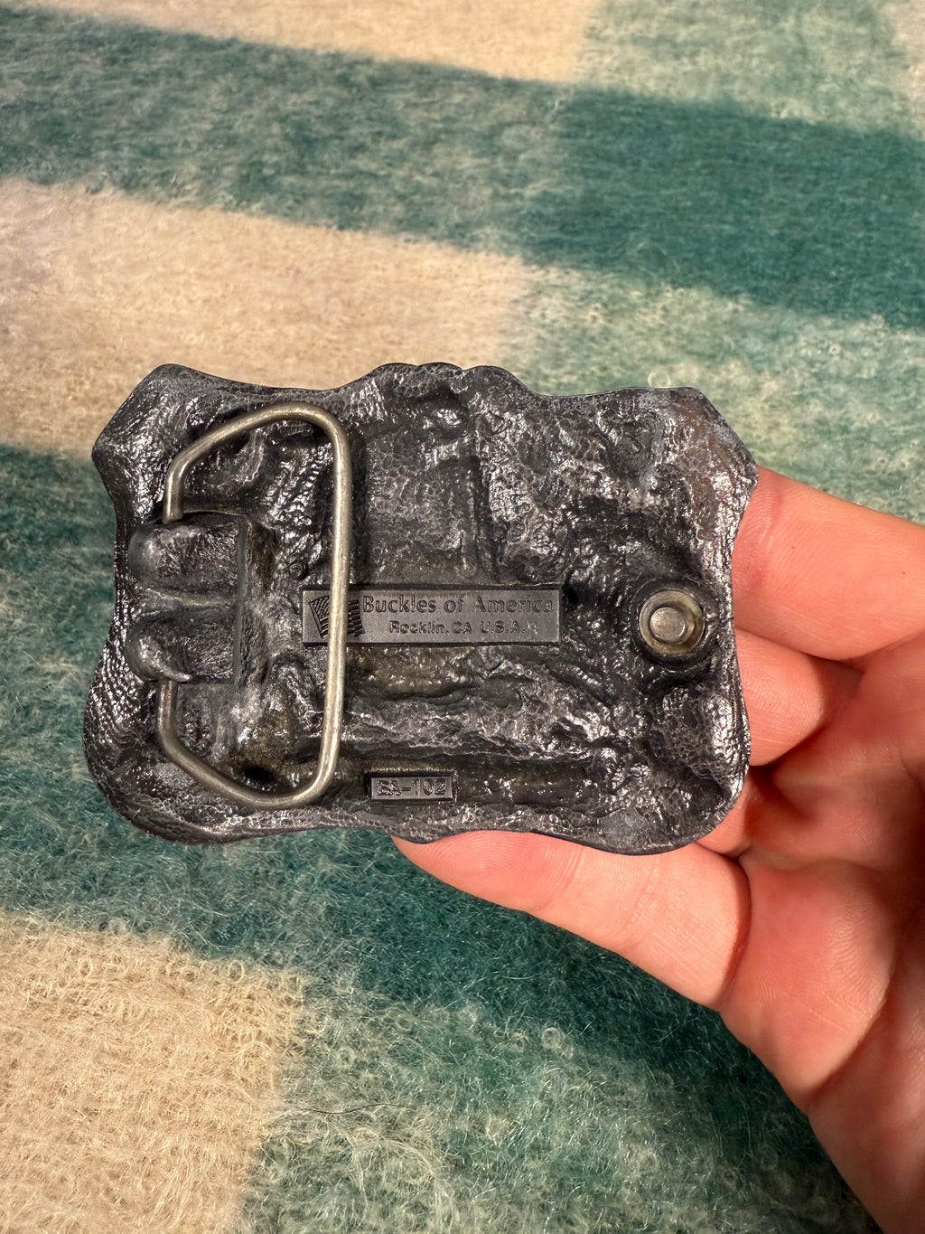 Vintage The American Cop Belt Buckle
