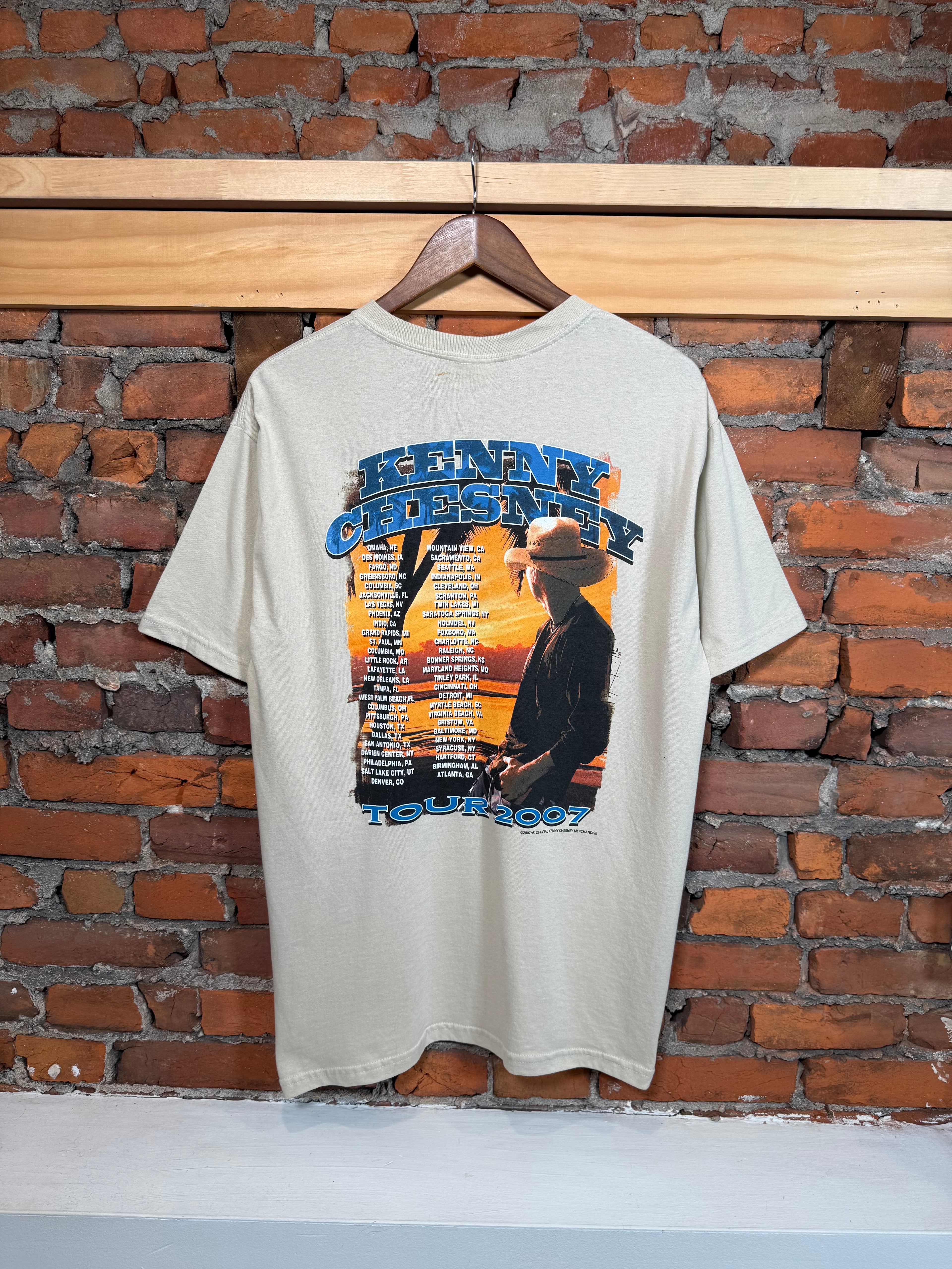 2007 Kenny Chesney Concert Shirt (L/XL)