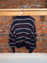 Load image into Gallery viewer, Vintage Union Pier Striped Sweater (XL)
