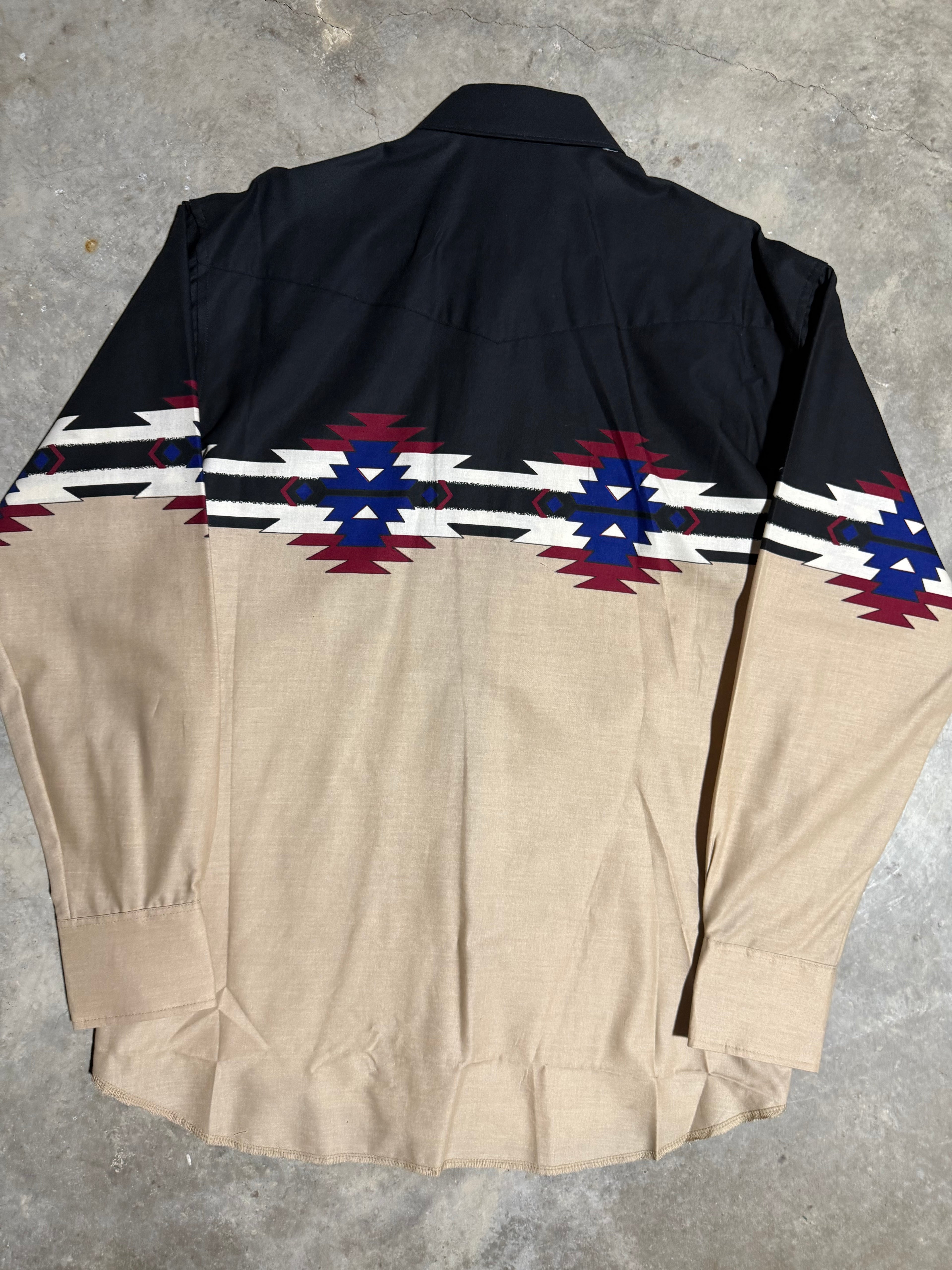 Vintage Wrangler Chcotah Pearl Snap Shirt (L)