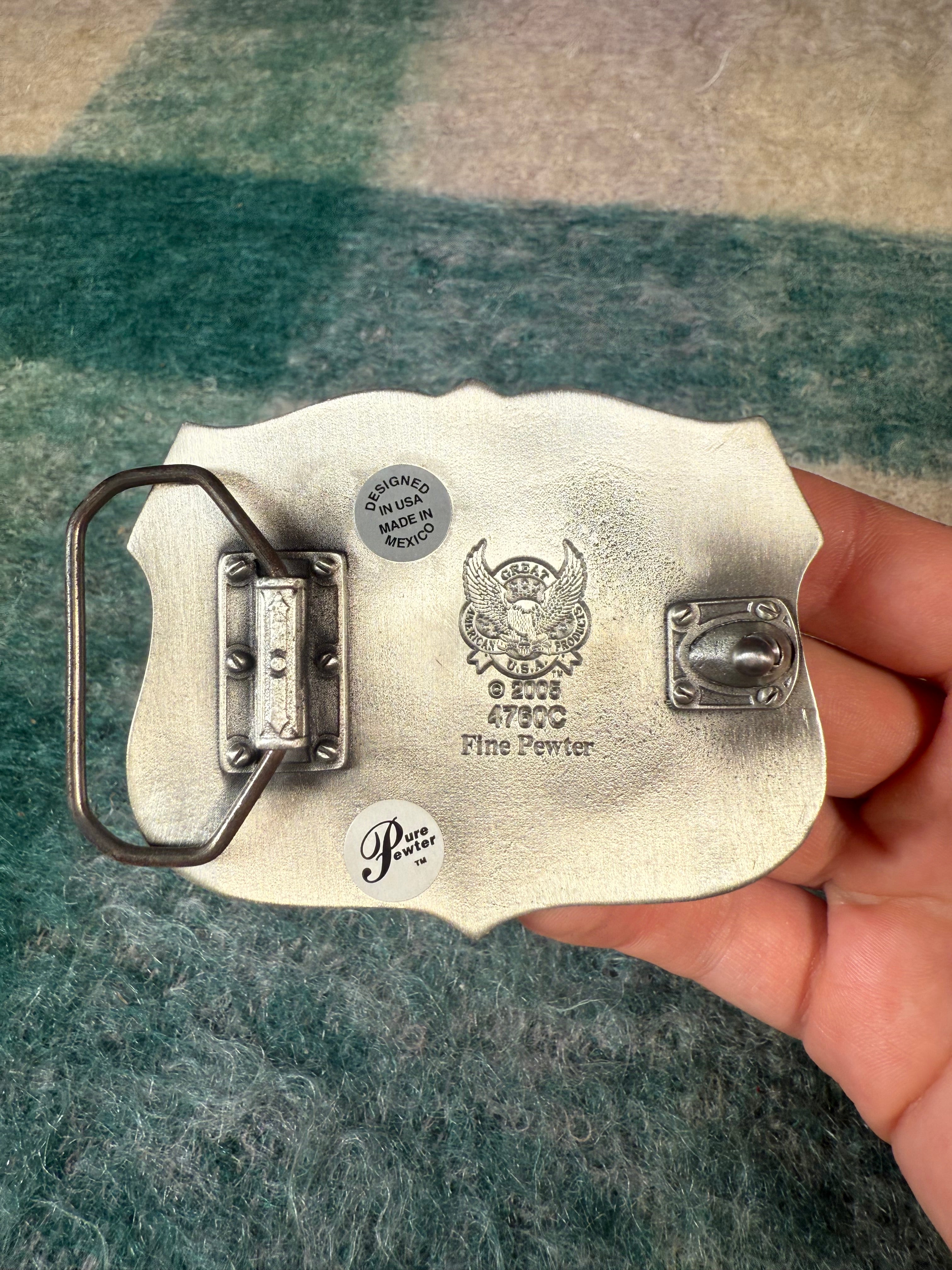 2005 Skateboarding Belt Buckle