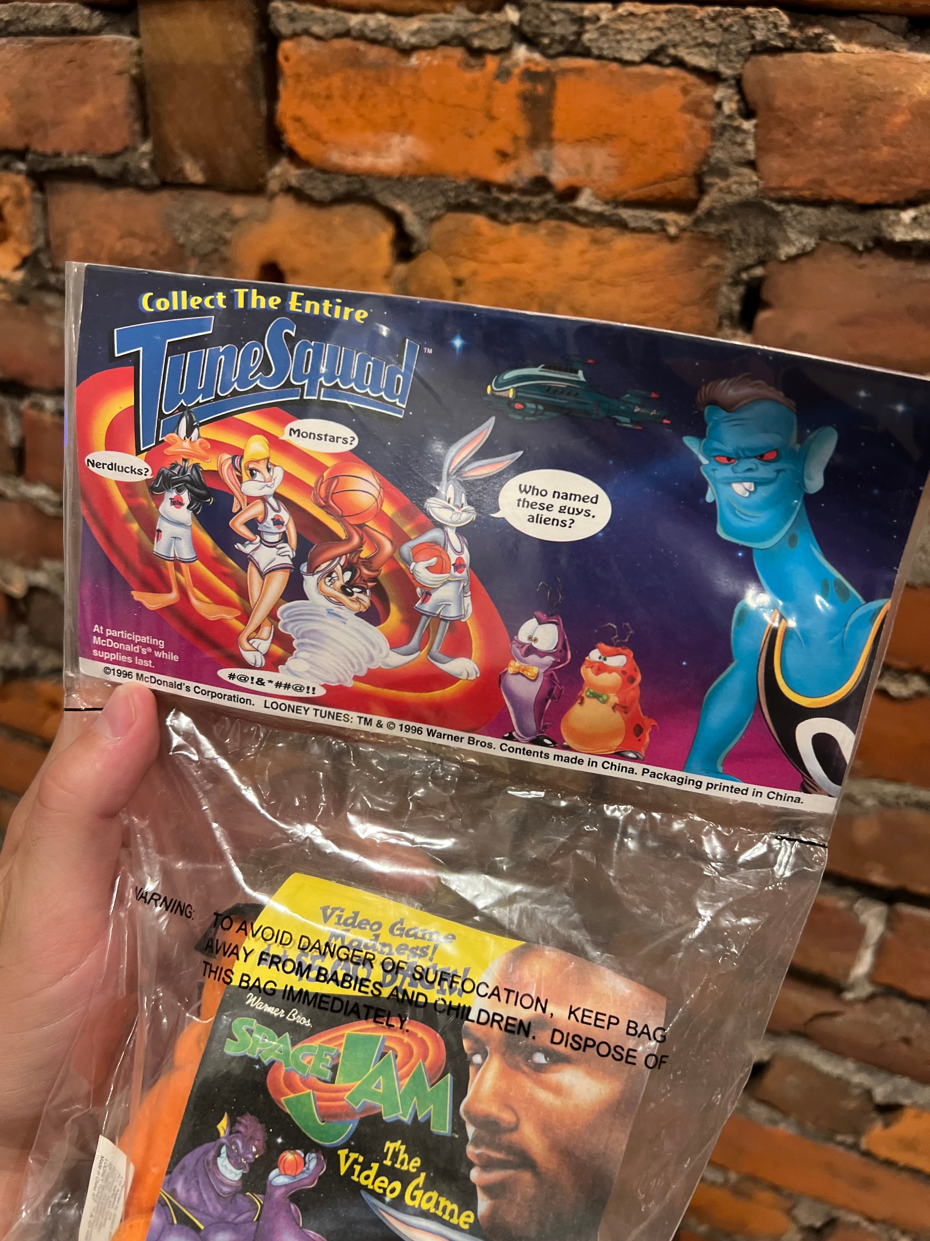Vintage Space Jam McDonald’s Nerdlucks Plushes