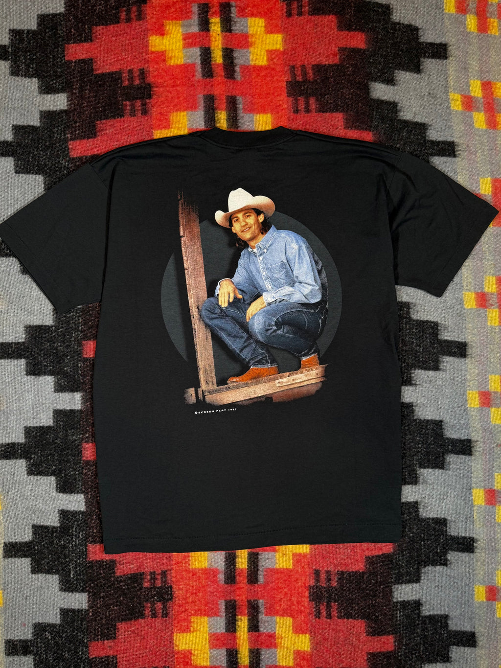 Vintage 1997 Wade Hayes Double Sided Convert Shirt (XL)