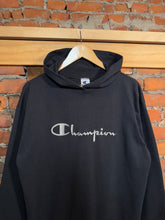 Load image into Gallery viewer, Vintage Champion Embroidered Hoodie (L)
