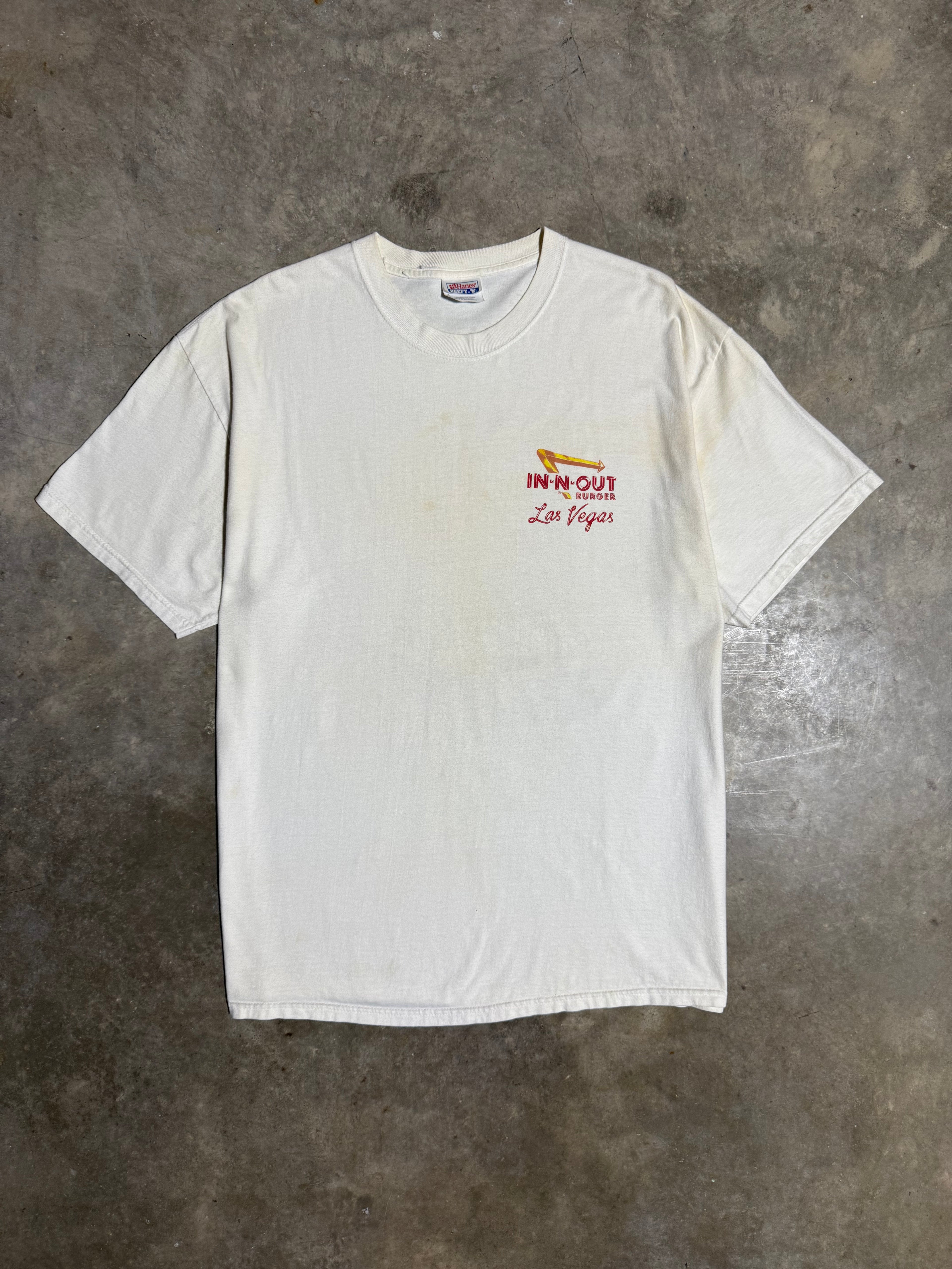 Vintage Early 2000s In N Out Burger Burger T-Shirt (XL)