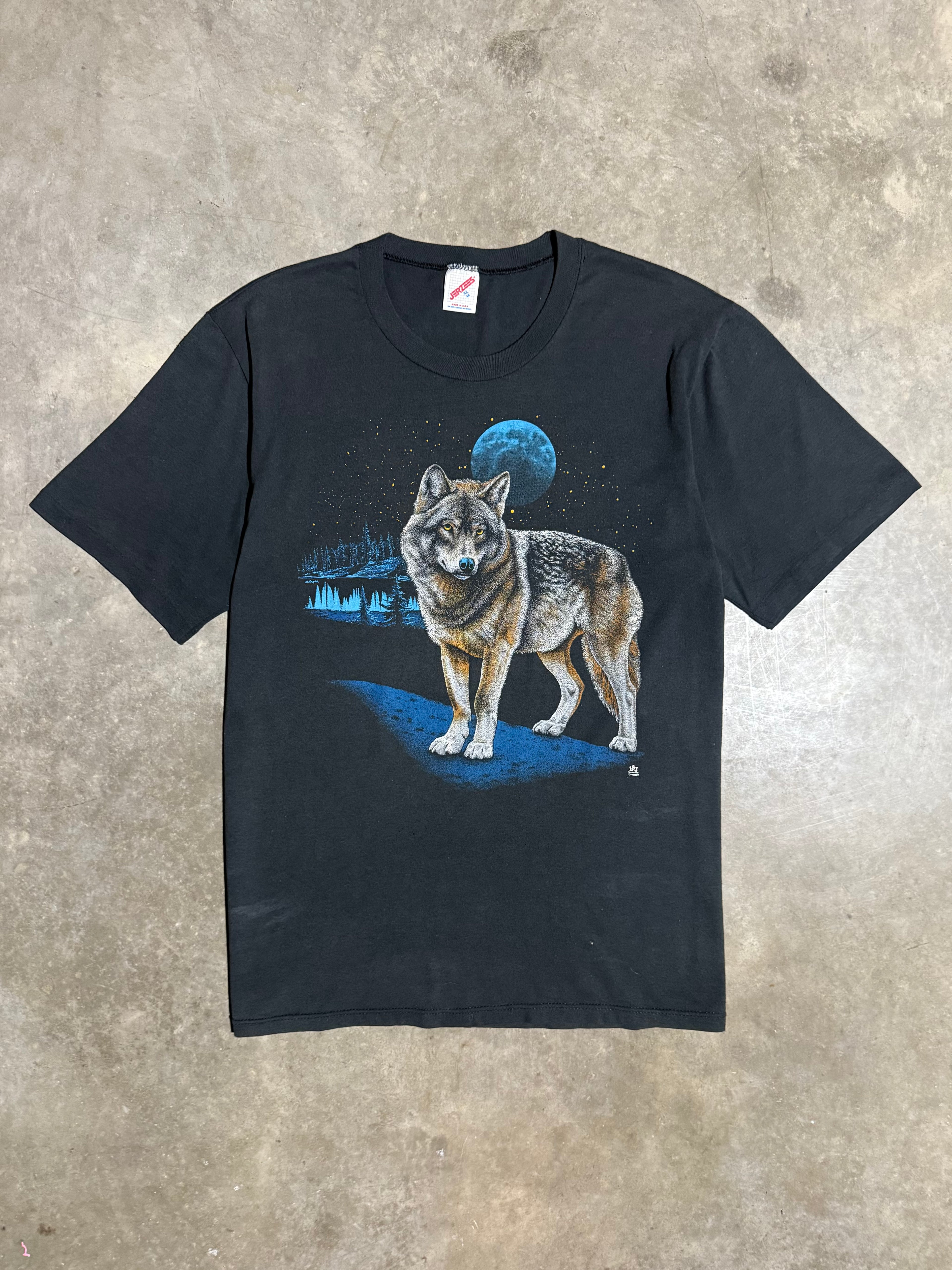 Vintage 1987 Wolf T-Shirt (L)