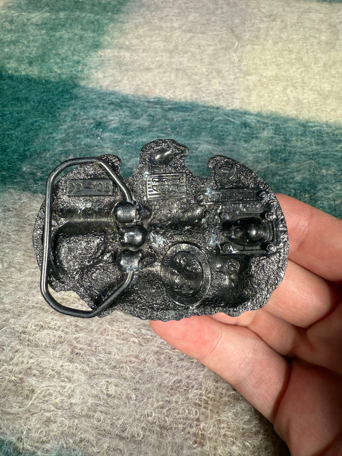 Vintage The Warrior Breed Belt Buckle