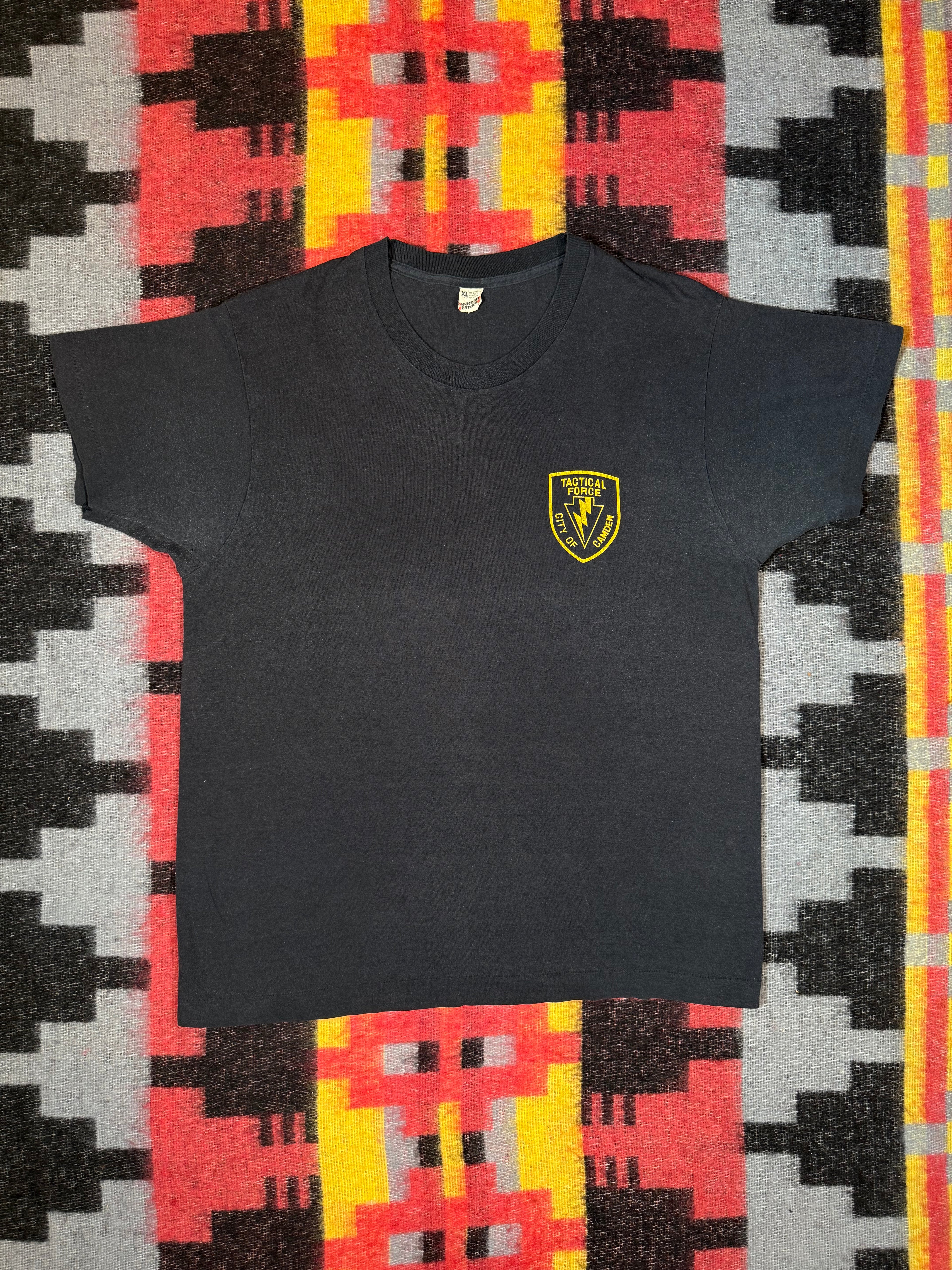 Vintage 80s Camden Tactical Force Shirt (L)