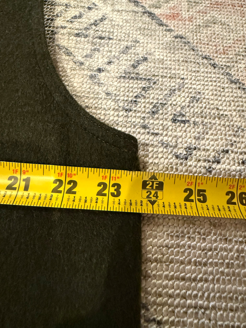 Jimmy Hourihan Wool Plaid Interior Vest (L)