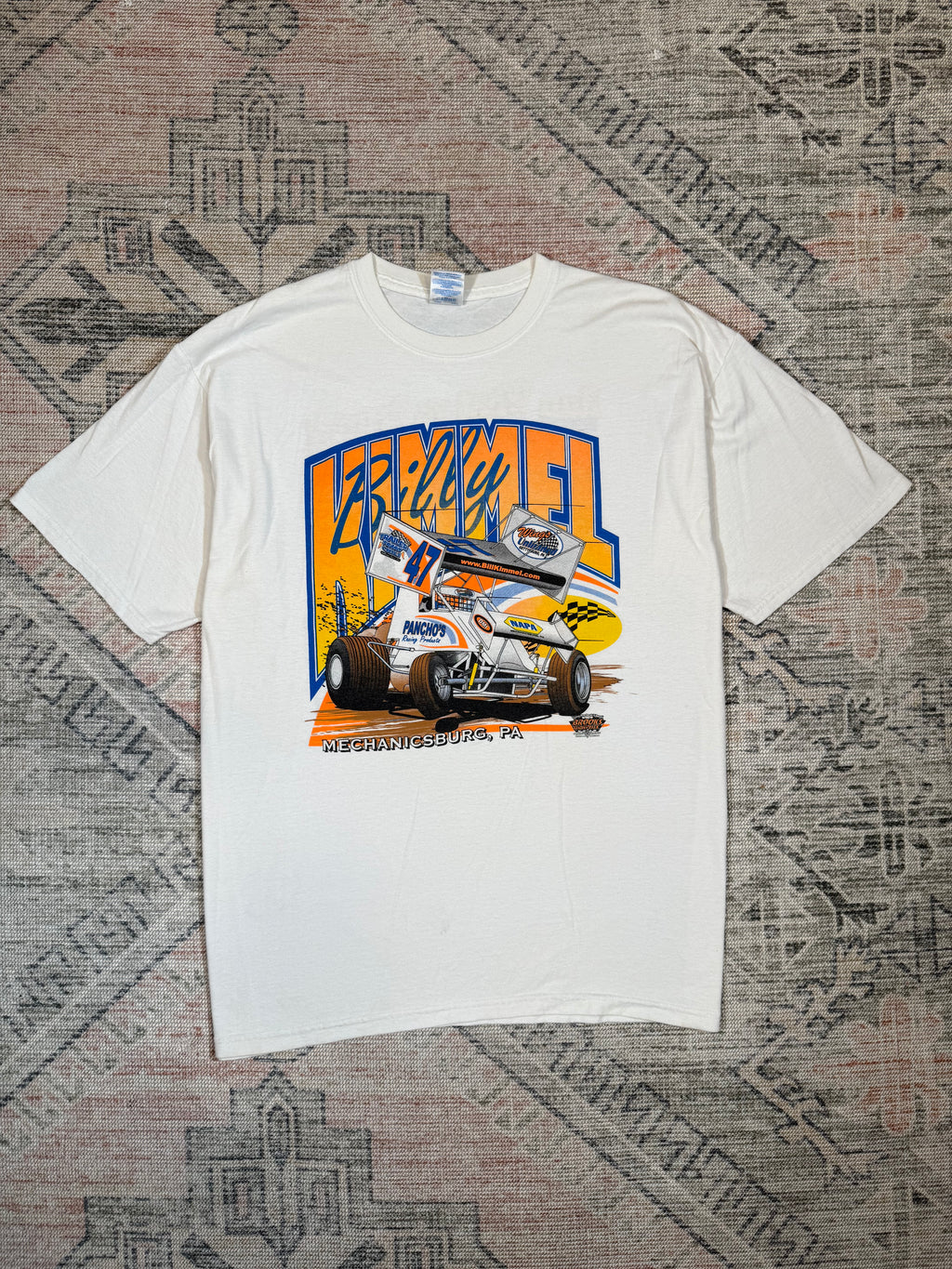 2000s Billy Kimmel Sprint Car Racing Shirt (XL)