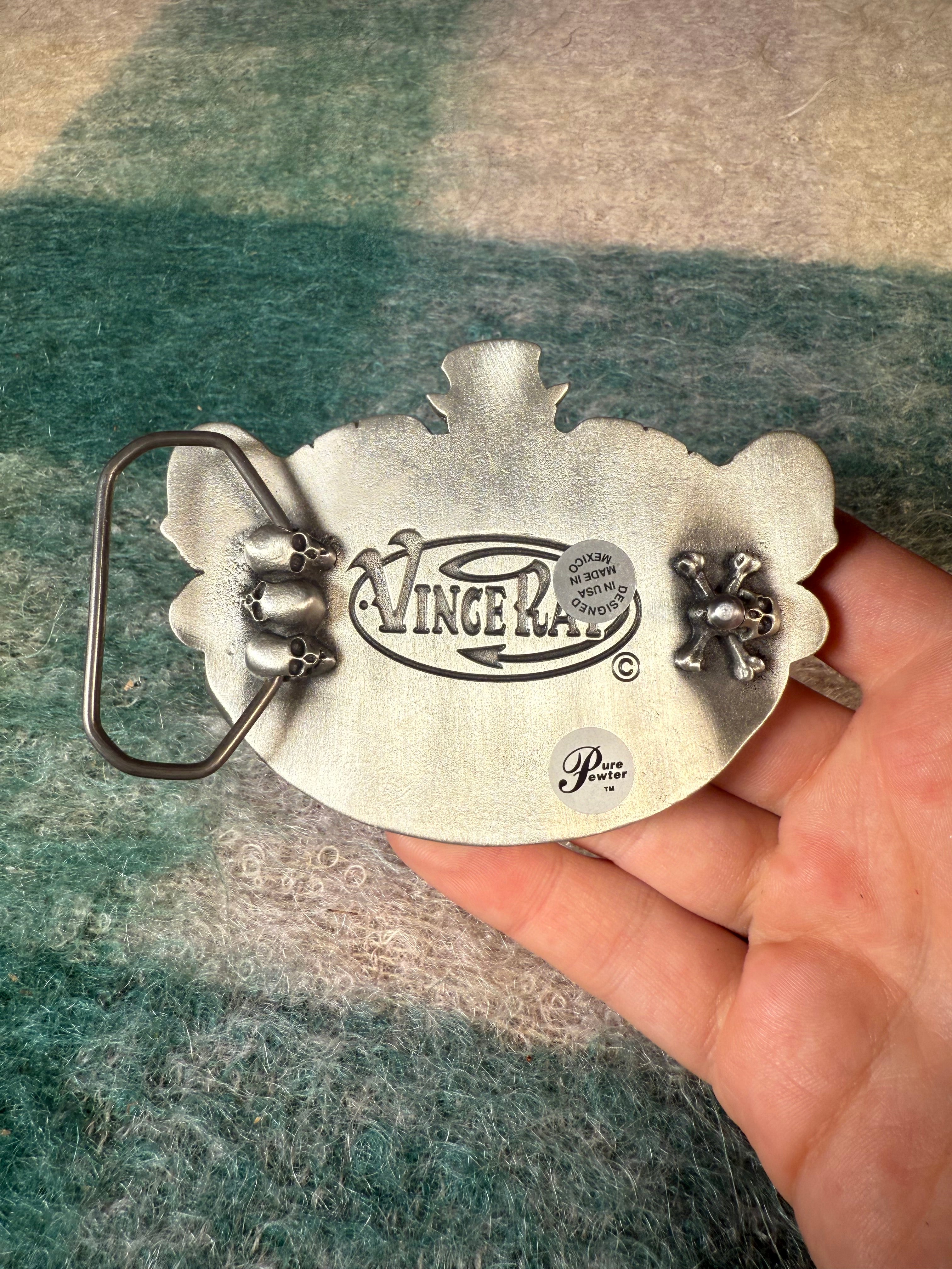 Vintage 2000s Vince Ray Belt Buckle