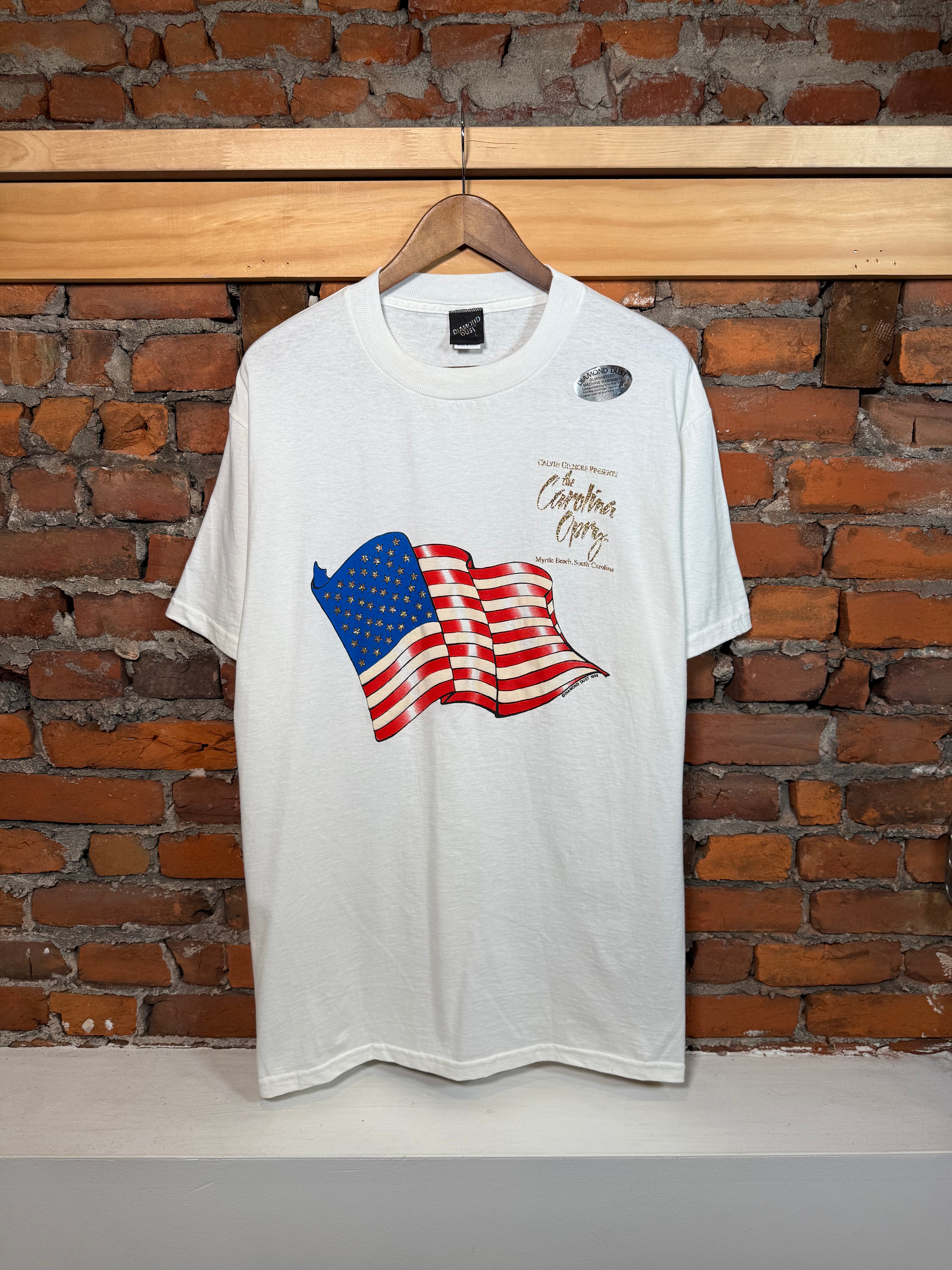 Vintage 1999 Carolina Opry American Flag Tee (L/XL)