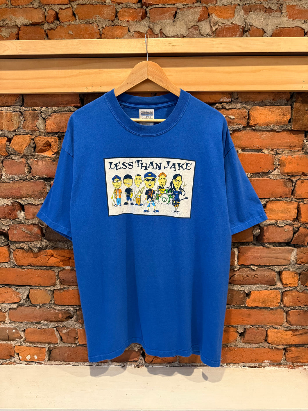 Vintage 90s Less Than Jake Band Shirt (XL)