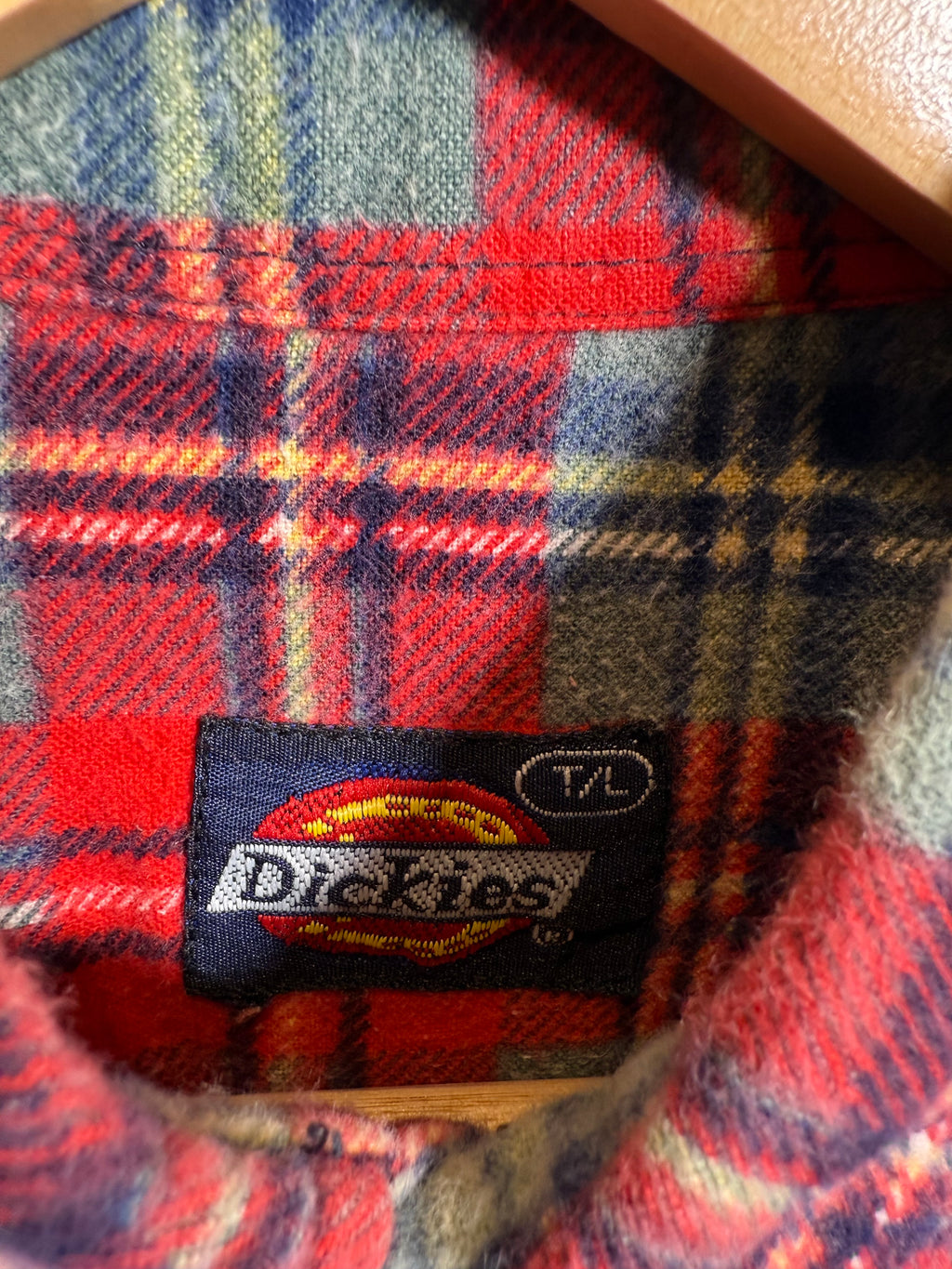 Vintage Dickies Red Flannel (L)