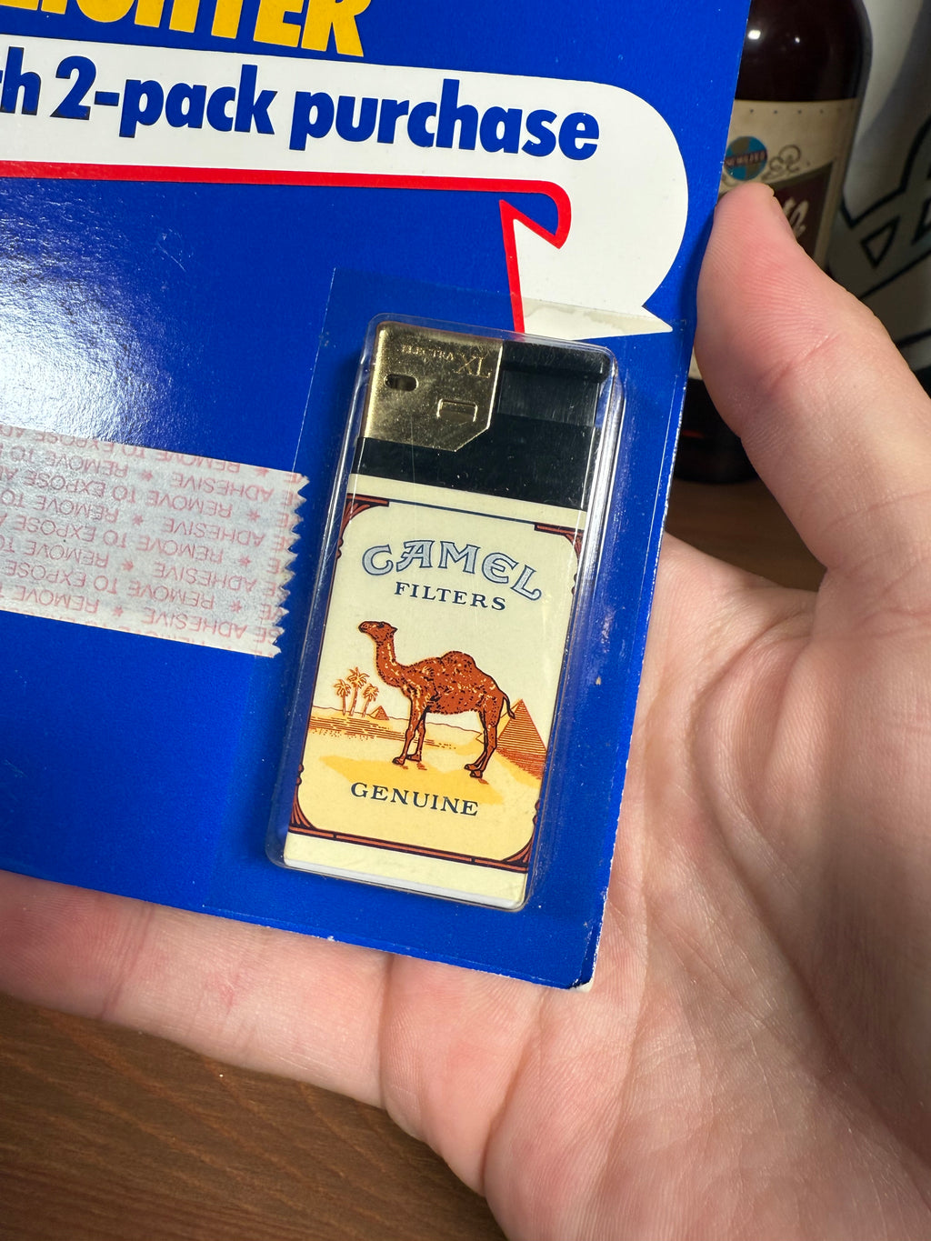 Vintage 1989 Unopened Camel Cigarettes Lighter