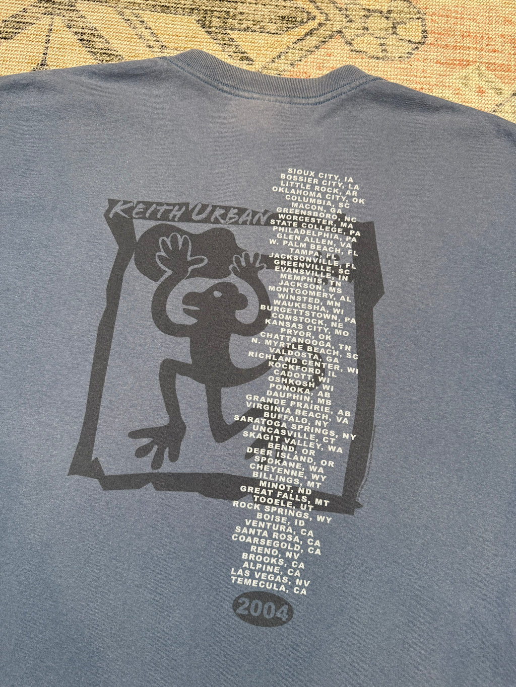 2004 Keith Urban Concert Tee (M)