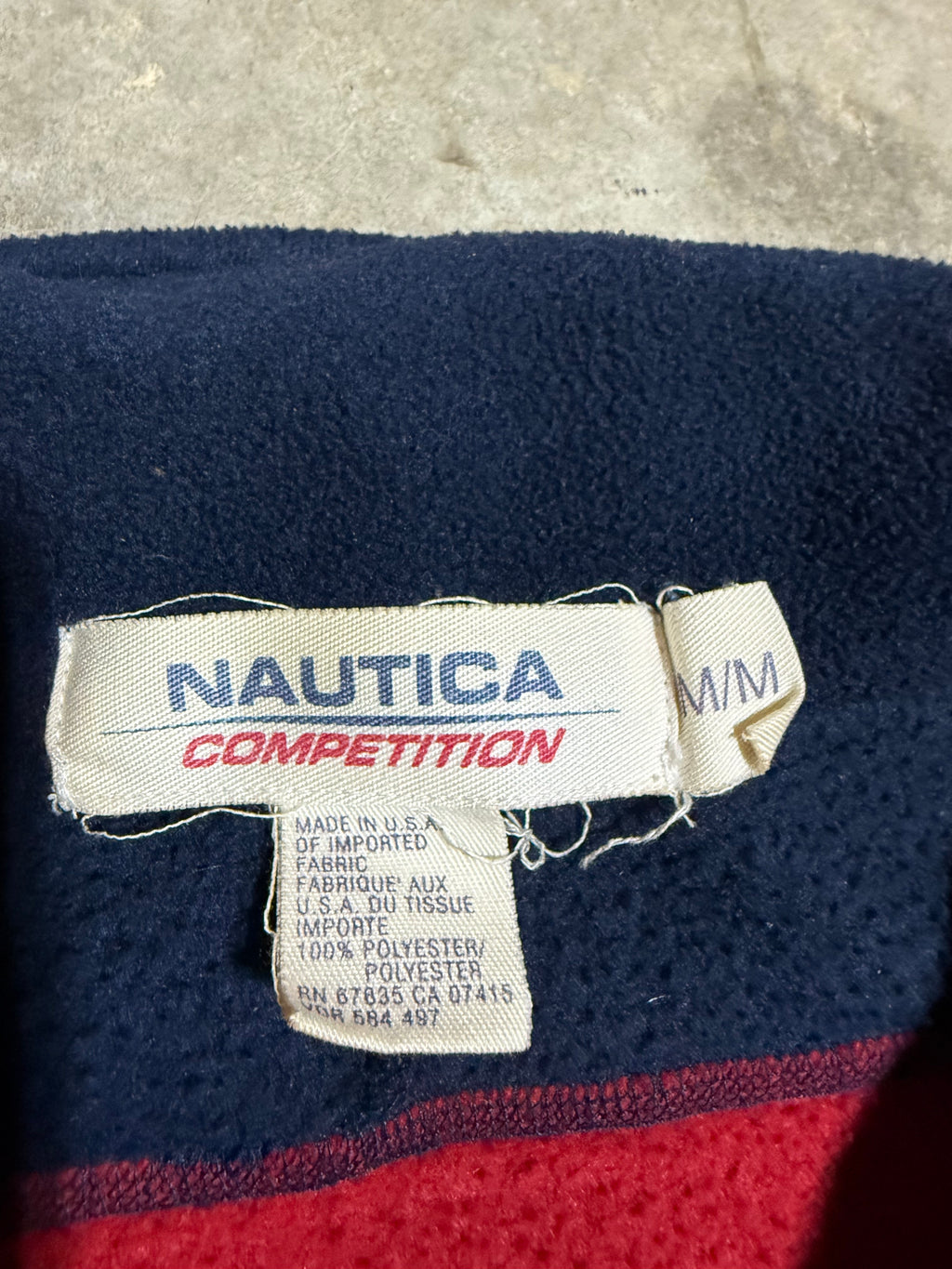 Vintage 90s Nautica Competition Fleece (M)